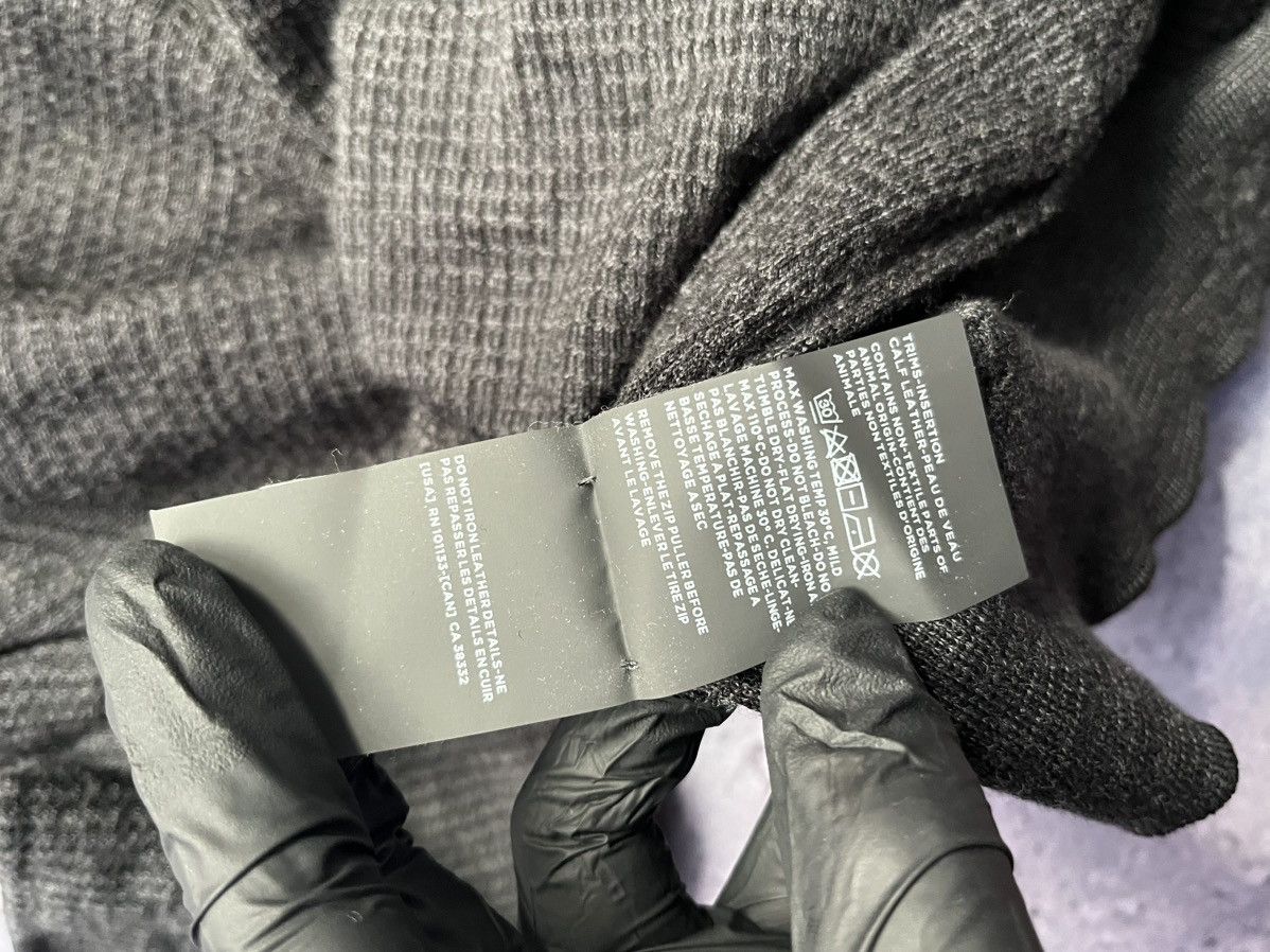 Ermenegildo Zegna Ermenegildo Zegna Zip 1\4 Grey Wool 100% Size US L / EU 52-54 / 3 - 6 Thumbnail