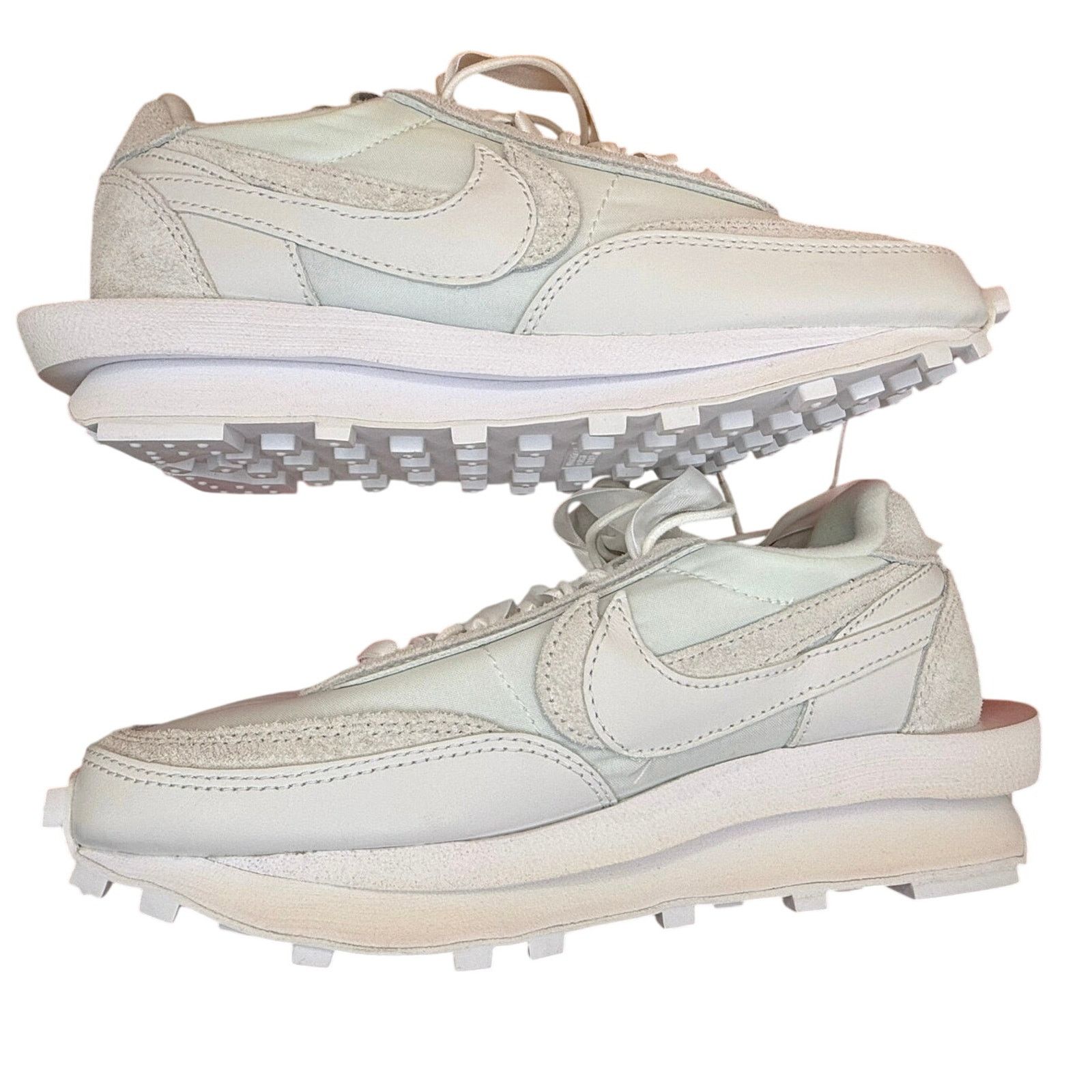 Nike × Sacai Nike LD Waffle Sacai White Nylon Size 5.5m 7w Size US 5.5 / EU 38 - 7 Thumbnail
