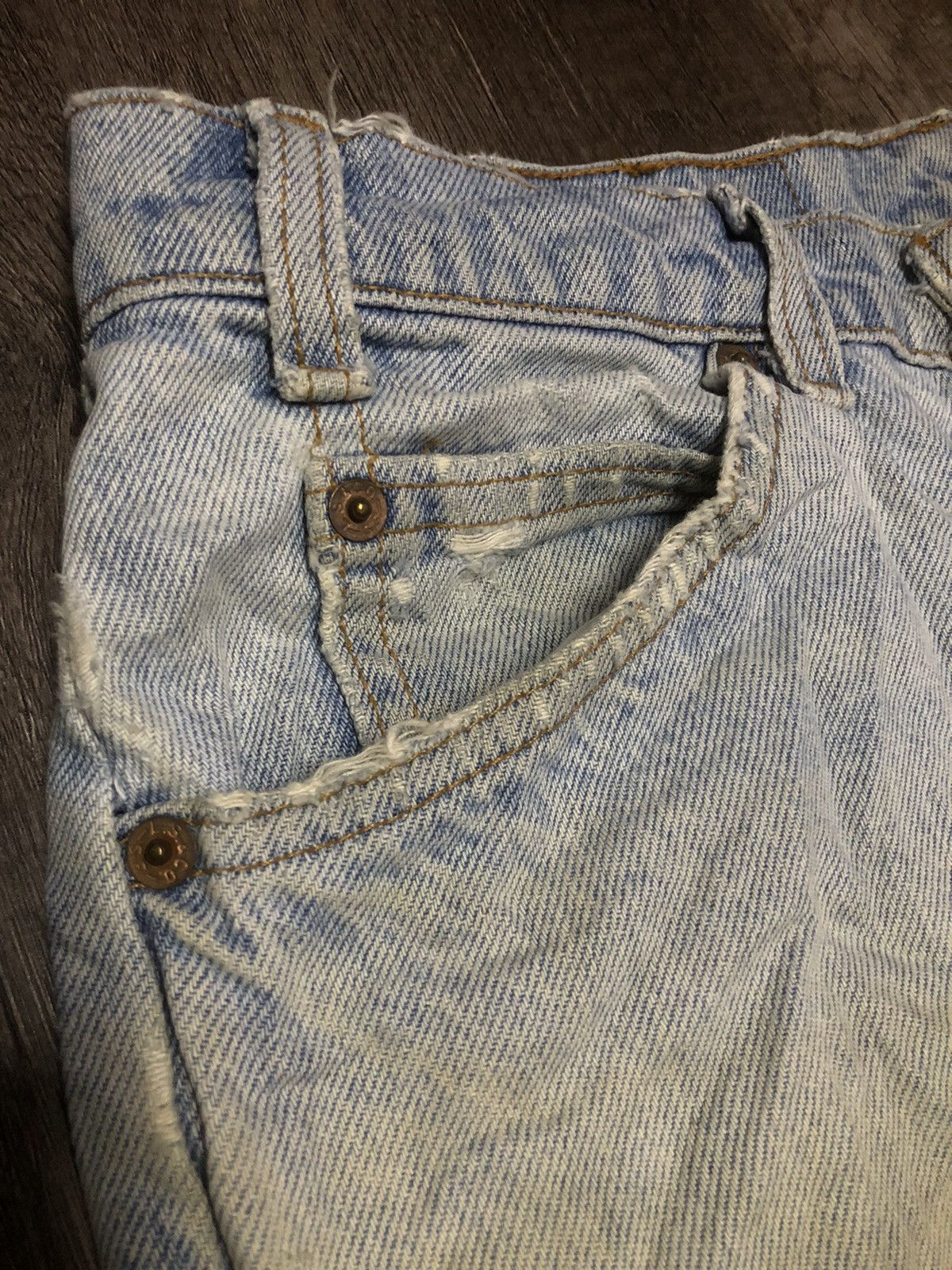 Levi's Vintage Clothing × Vintage Vintage Levi's 505 Oren Tag Size US 32 / EU 48 - 15 Thumbnail