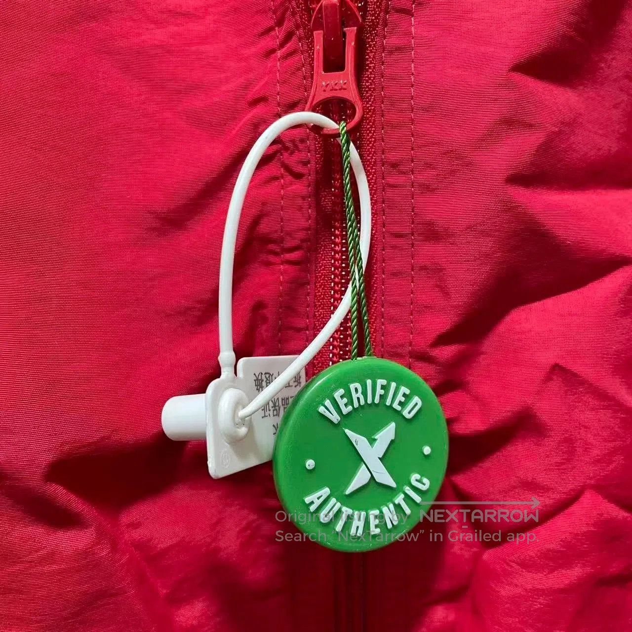 Supreme Supreme Red Green Shoulder Logo Jacket. Size US M / EU 48-50 / 2 - 4 Thumbnail