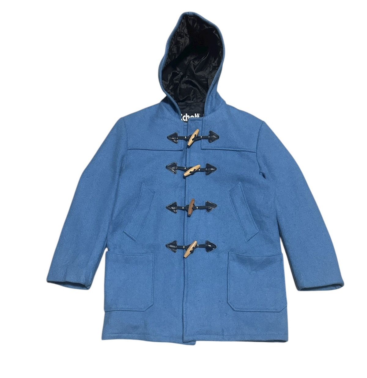 Schott Vintage Schott Wool Duffle Jacket Size US S / EU 44-46 / 1 - 1 Thumbnail