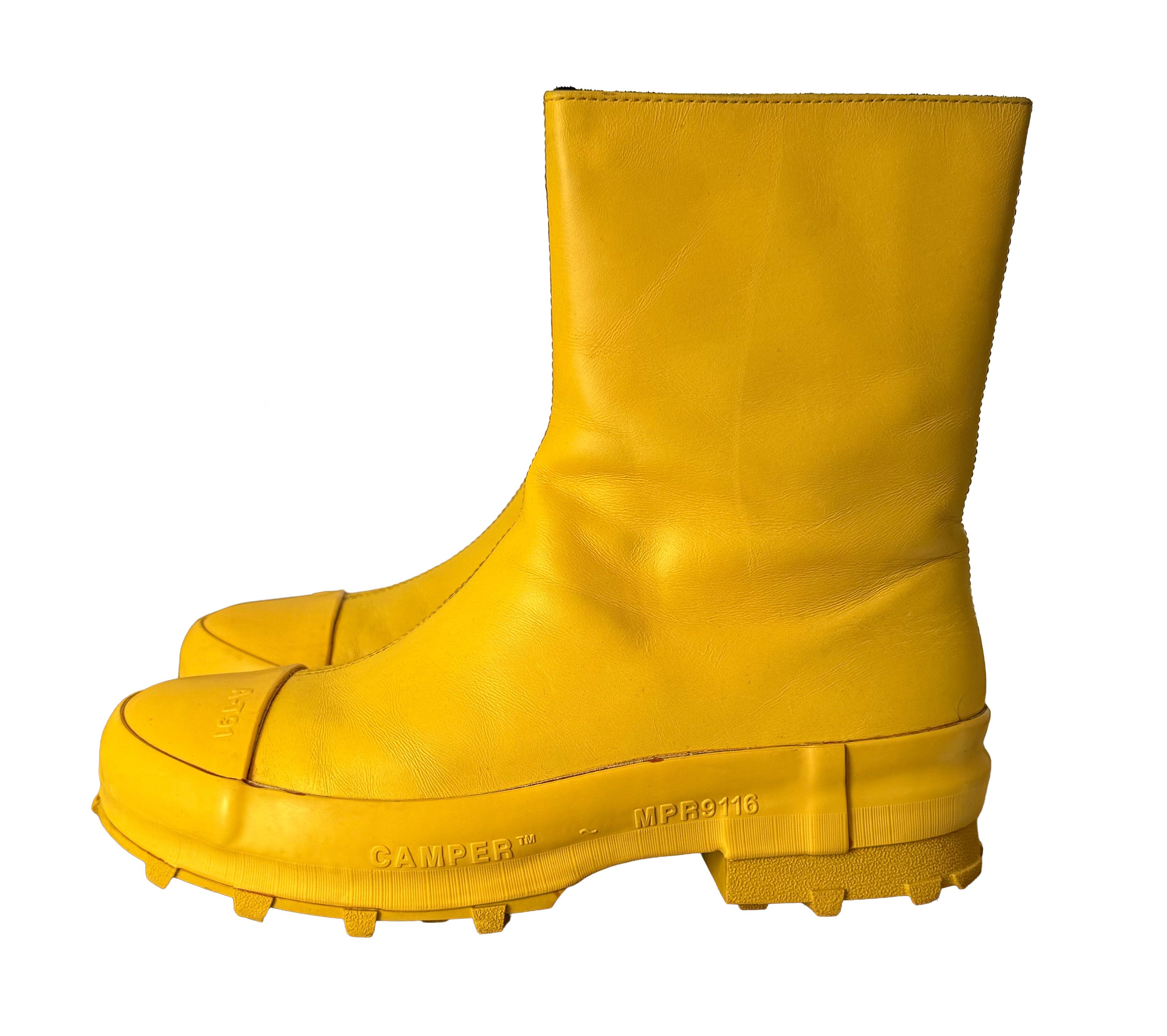 CamperLab Traktori Boots Yellow/Alert Size US 10 / EU 43 - 1 Thumbnail