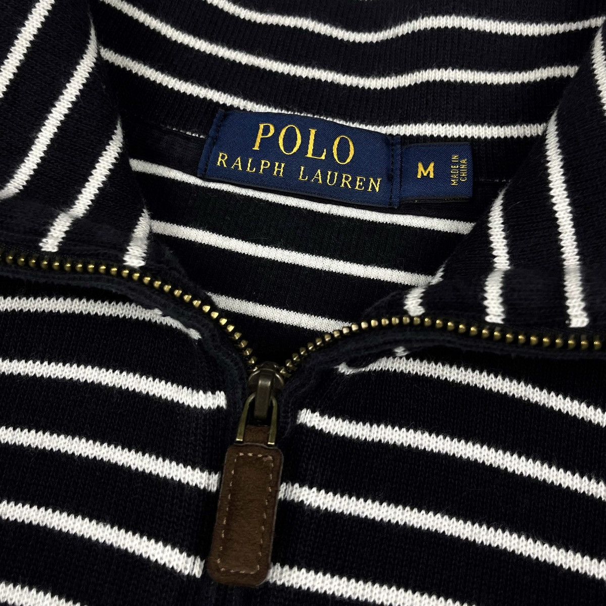 Polo Ralph Lauren Polo Ralph Lauren Striped Turtleneck Cardigan Size US M / EU 48-50 / 2 - 5 Thumbnail