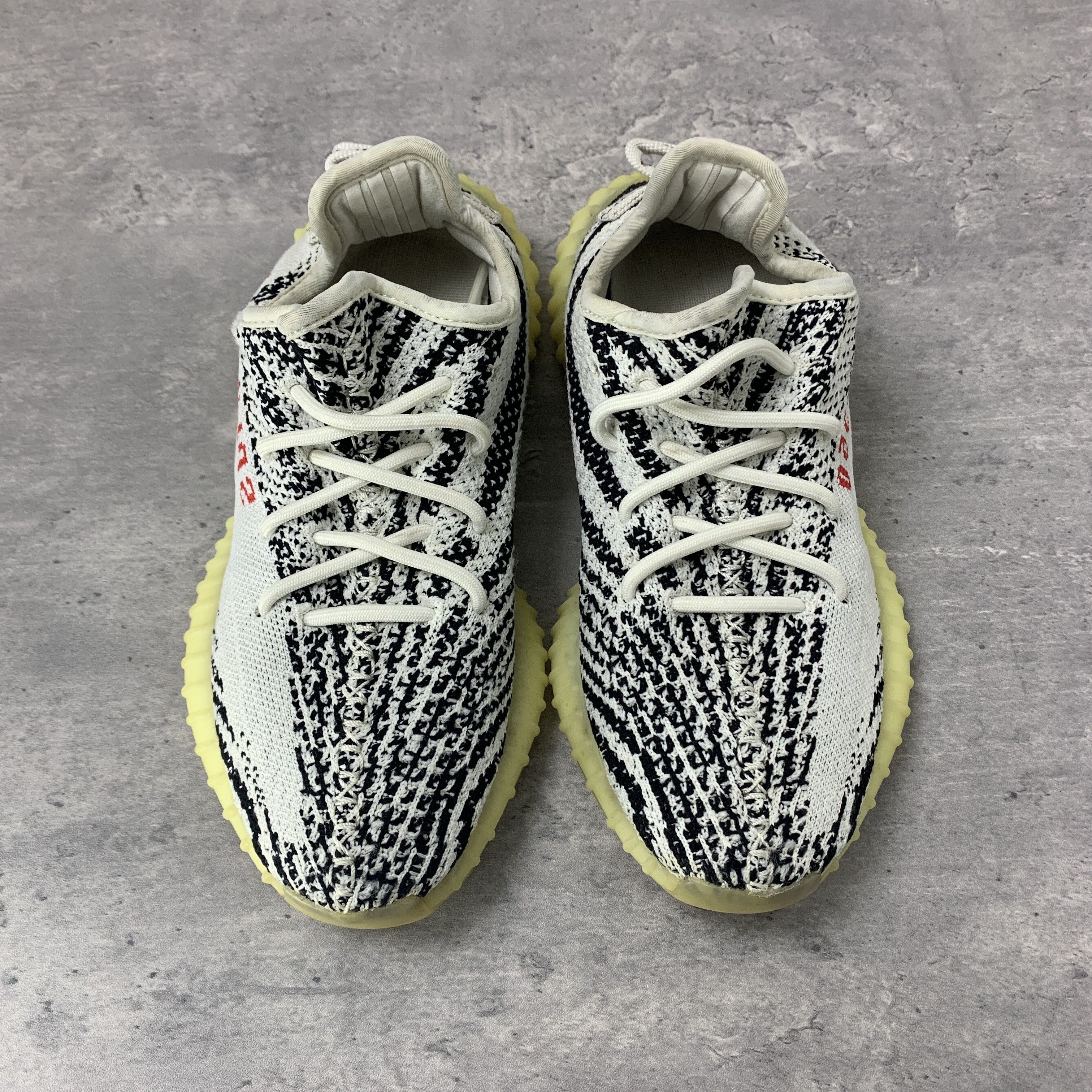 Adidas × Yeezy Adidas Yeezy Boost 350 V2 Zebra CP9654 Size US 5.5 / IT 35.5 - 9 Thumbnail