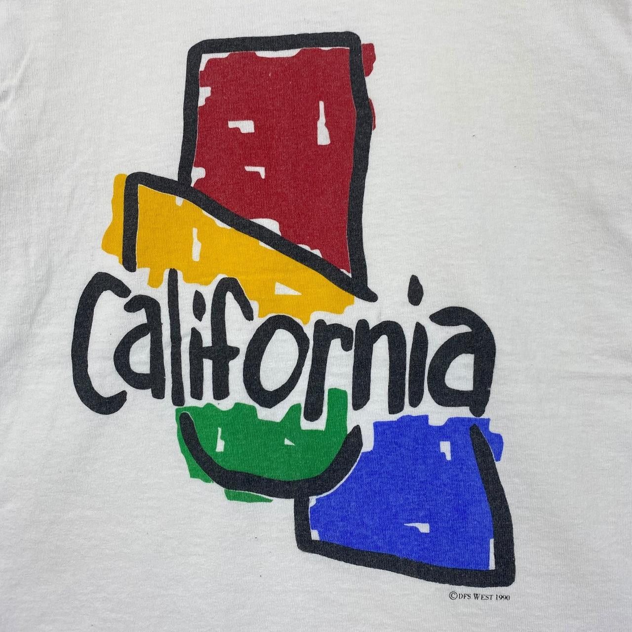 Vintage Vintage 1990 CALIFORNIA ILLUSTRATION ARTWORK Tee Shirt Top Size US M / EU 48-50 / 2 - 3 Thumbnail