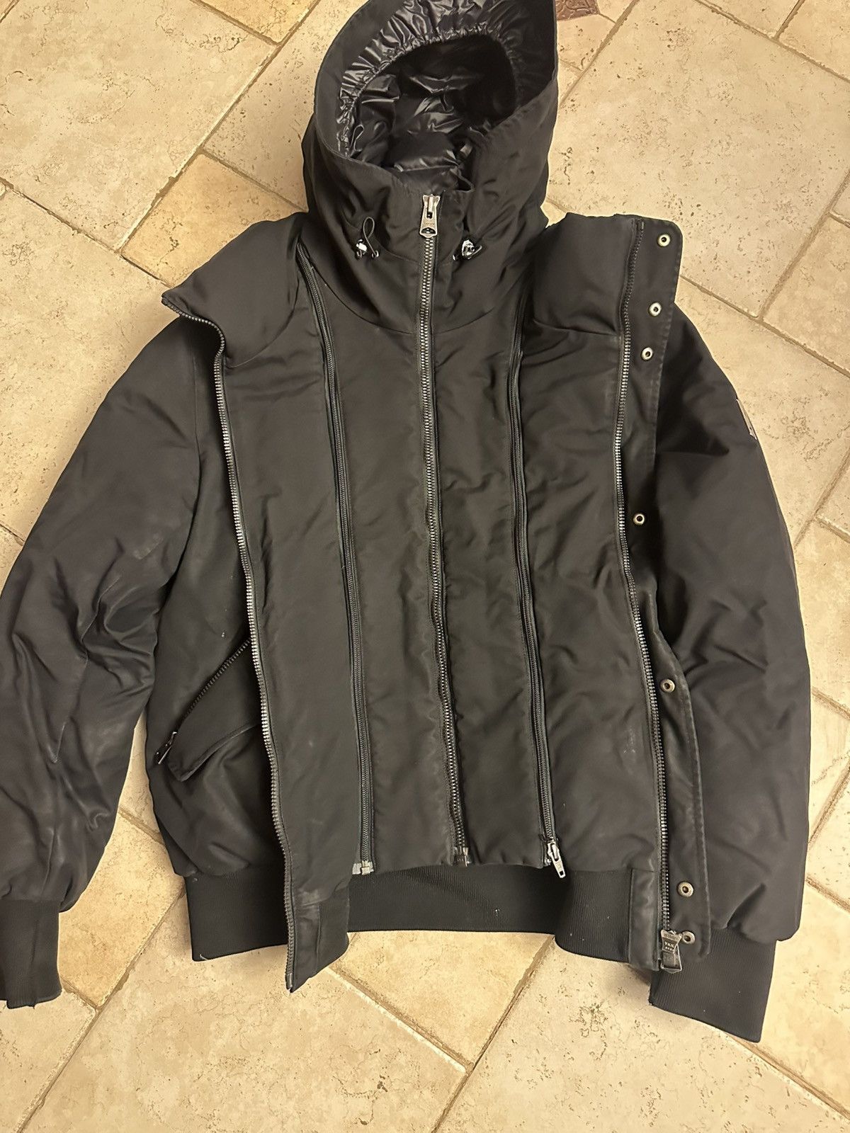 Mackage Mackage Men’s Dixon Down Bomber Jacket Size 40 Black Puffer Size US M / EU 48-50 / 2 - 3 Thumbnail