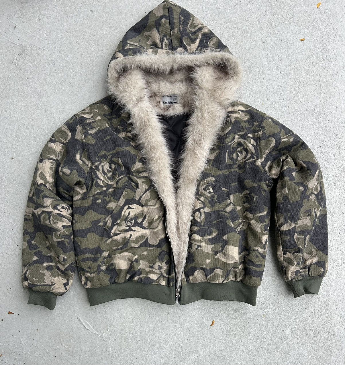 Other Faux Fur Hooded Bomber Size US L / EU 52-54 / 3 - 1 Thumbnail