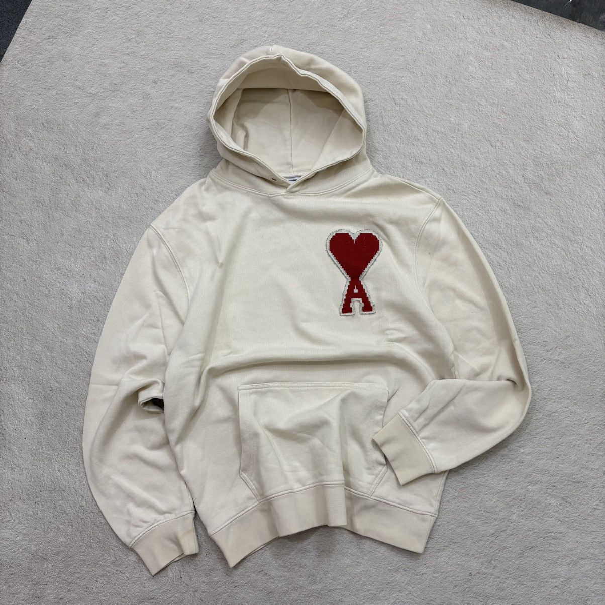 AMI Ami Paris Sweatshirt embroidery logo Size US M / EU 48-50 / 2 - 1 Thumbnail