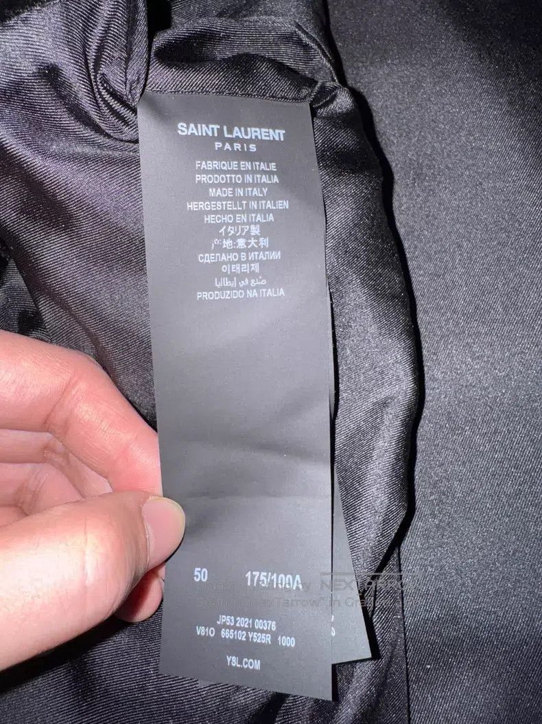 Saint Laurent Paris Saint Laurent Paris Heavy-duty velvet suit Size US M / EU 48-50 / 2 - 5 Thumbnail