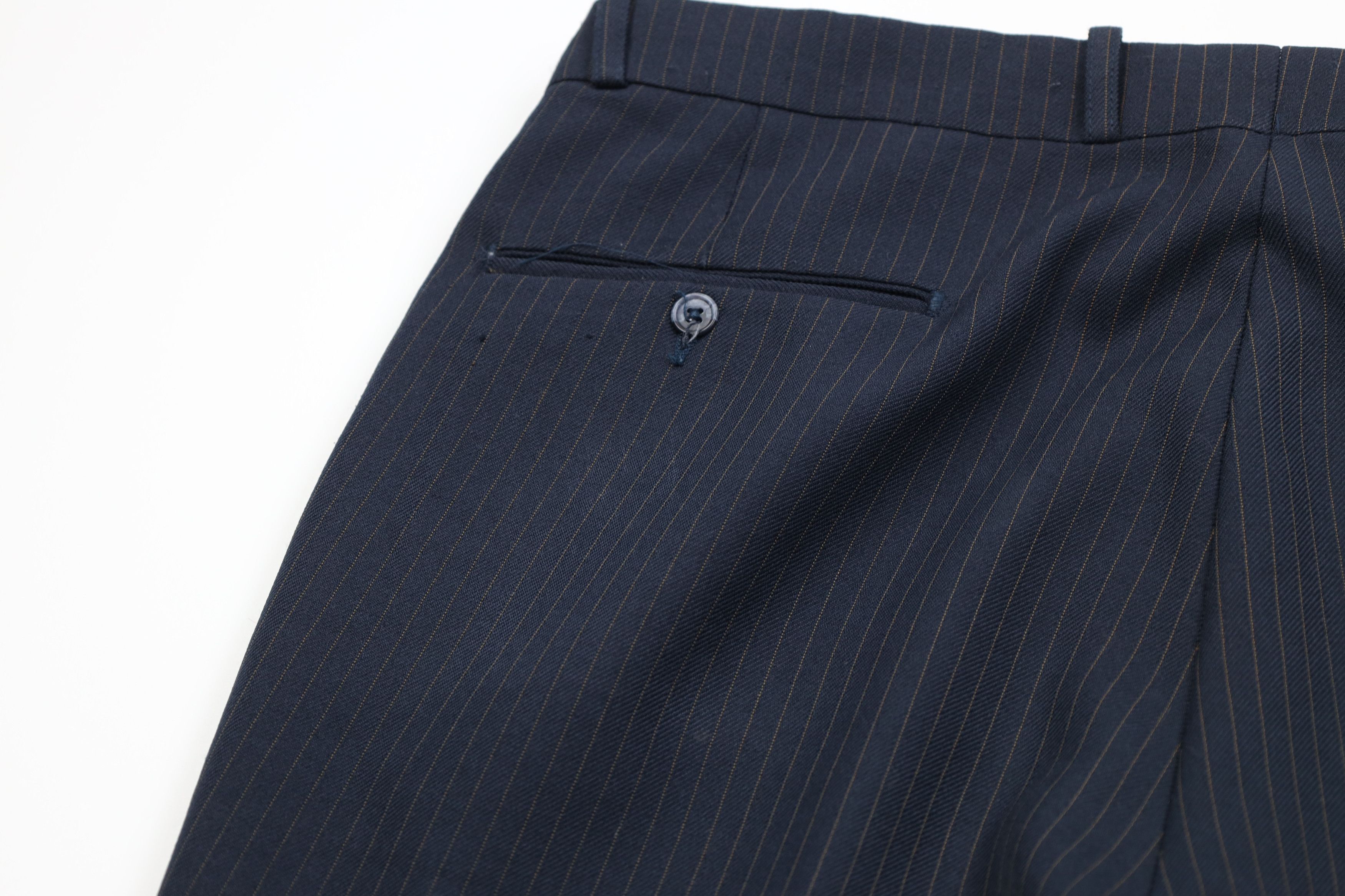 Vintage Vintage 70s Streetwear Pinstriped Wide Leg Chino Pants USA Size US 34 / EU 50 - 14 Thumbnail