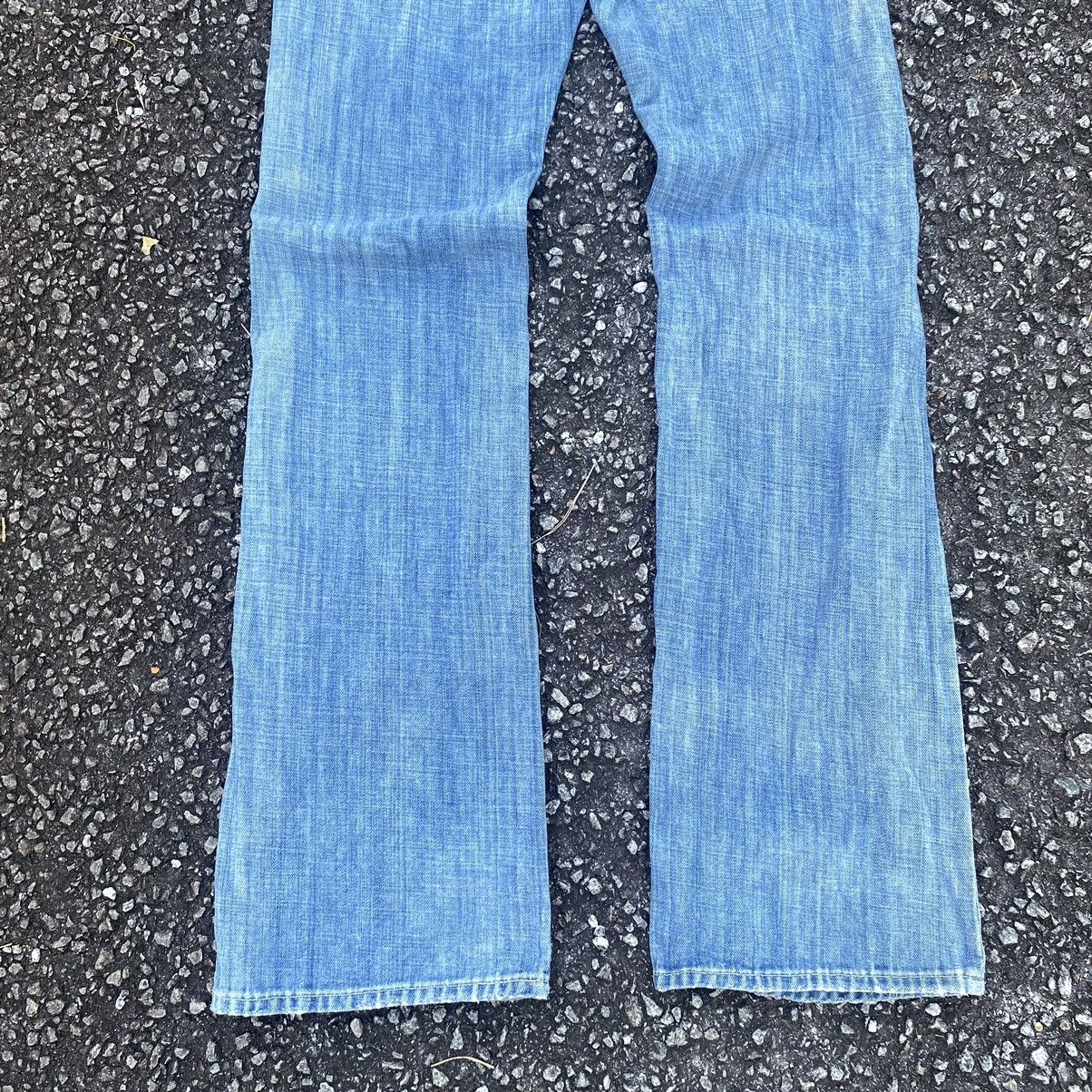 Handmade × Levi's × Vintage Vintage Levis Capital E Hesher Boot Flare Denim Jeans Size US 31 - 12 Thumbnail