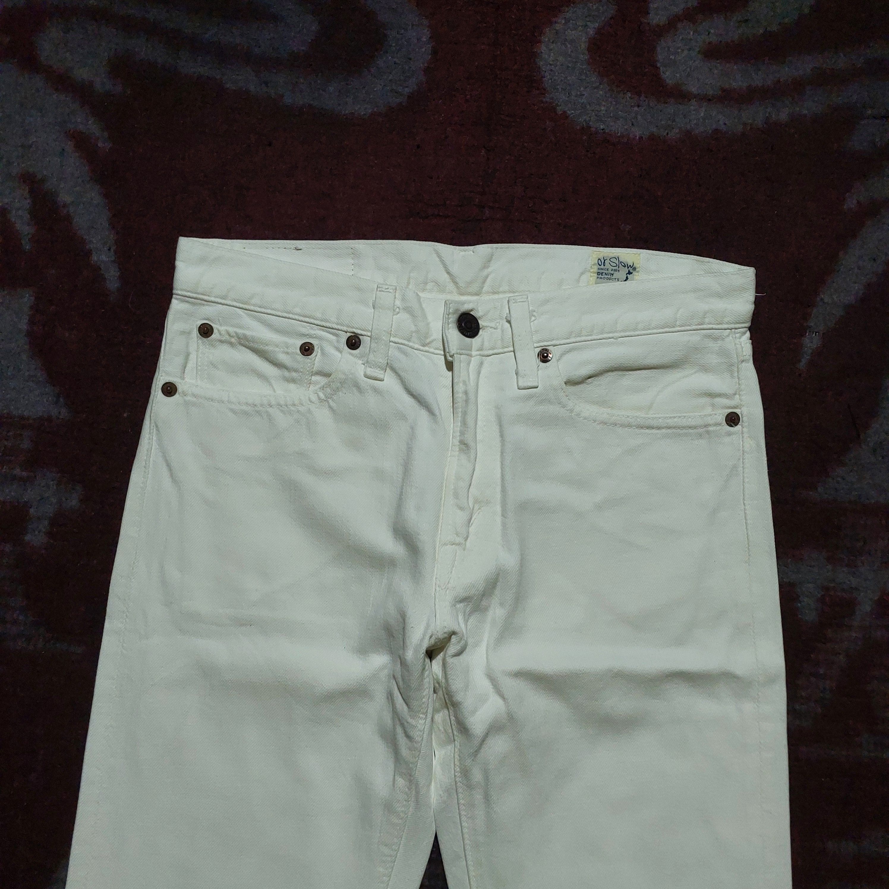 Orslow Japanese Orslow Lot 107 White Denim Size US 29 - 3 Thumbnail