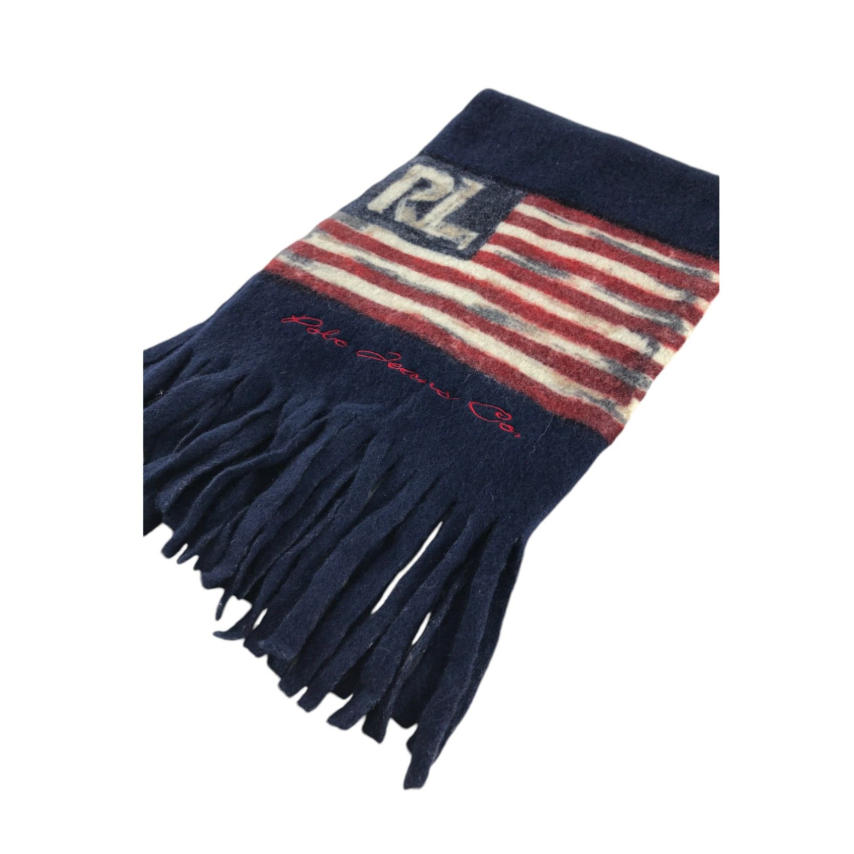 Polo Ralph Lauren × Vintage Polo Ralph Lauren Scarf / Muffler / Neckwear - WW3098 Size ONE SIZE - 3 Thumbnail