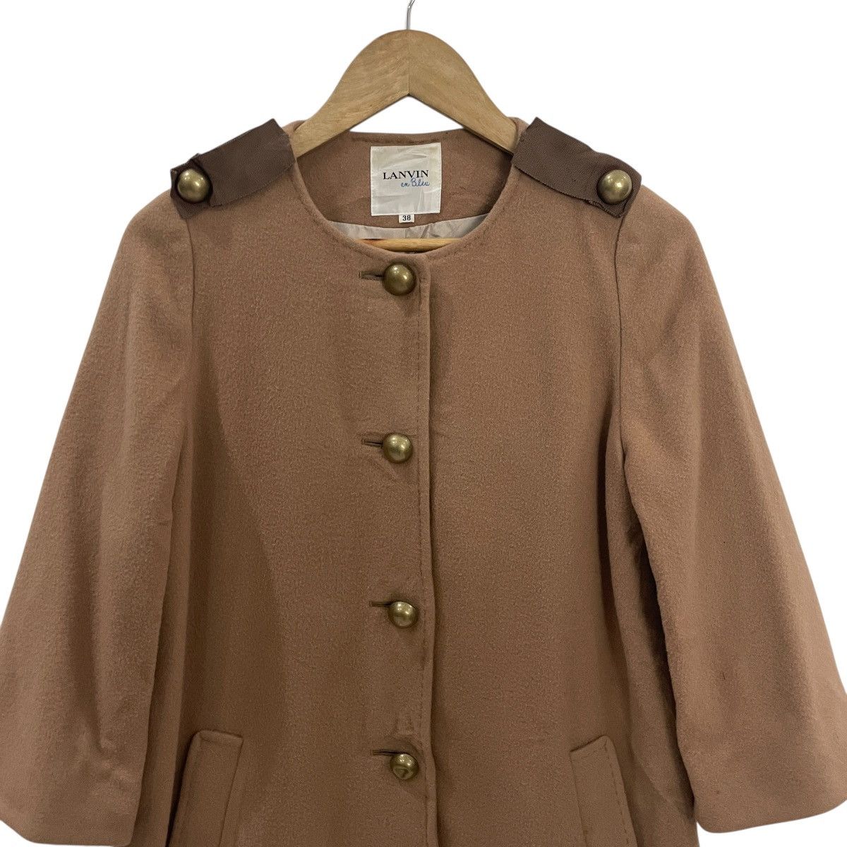 Lanvin Vintage Lanvin Blouse Jacket Size L / US 10 / IT 46 - 4 Thumbnail