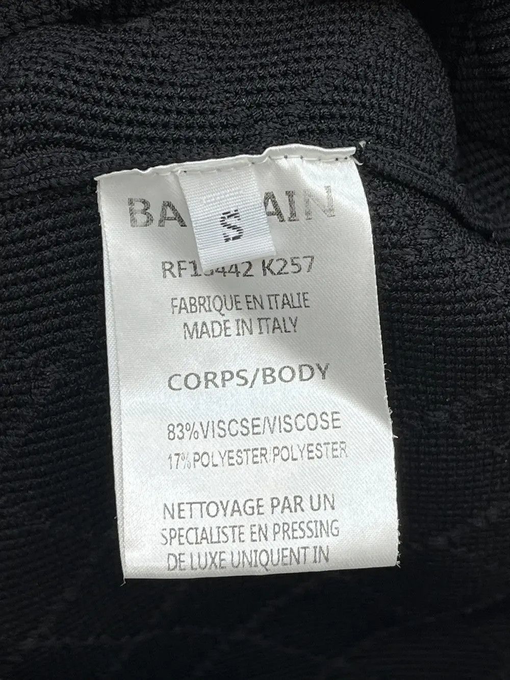 Balmain Balmain Button Embellished Quilted Dress Size S / US 4 / IT 40 - 4 Thumbnail