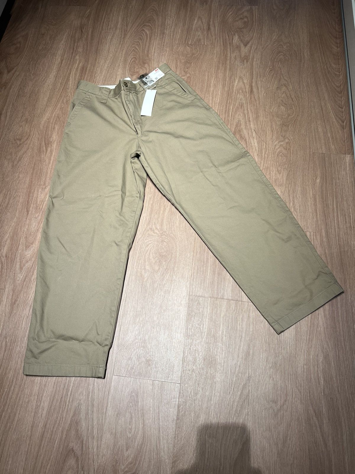 Lemaire × Uniqlo Uniqlo U Wide Chino Pants 34 Size US 34 / EU 50 - 2 Thumbnail