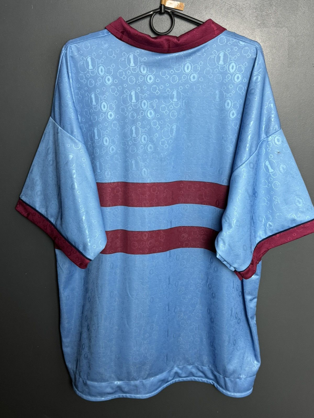 PONY West Ham United 95/97 Away Football Jersey Size US XXL / EU 58 / 5 - 2 Thumbnail