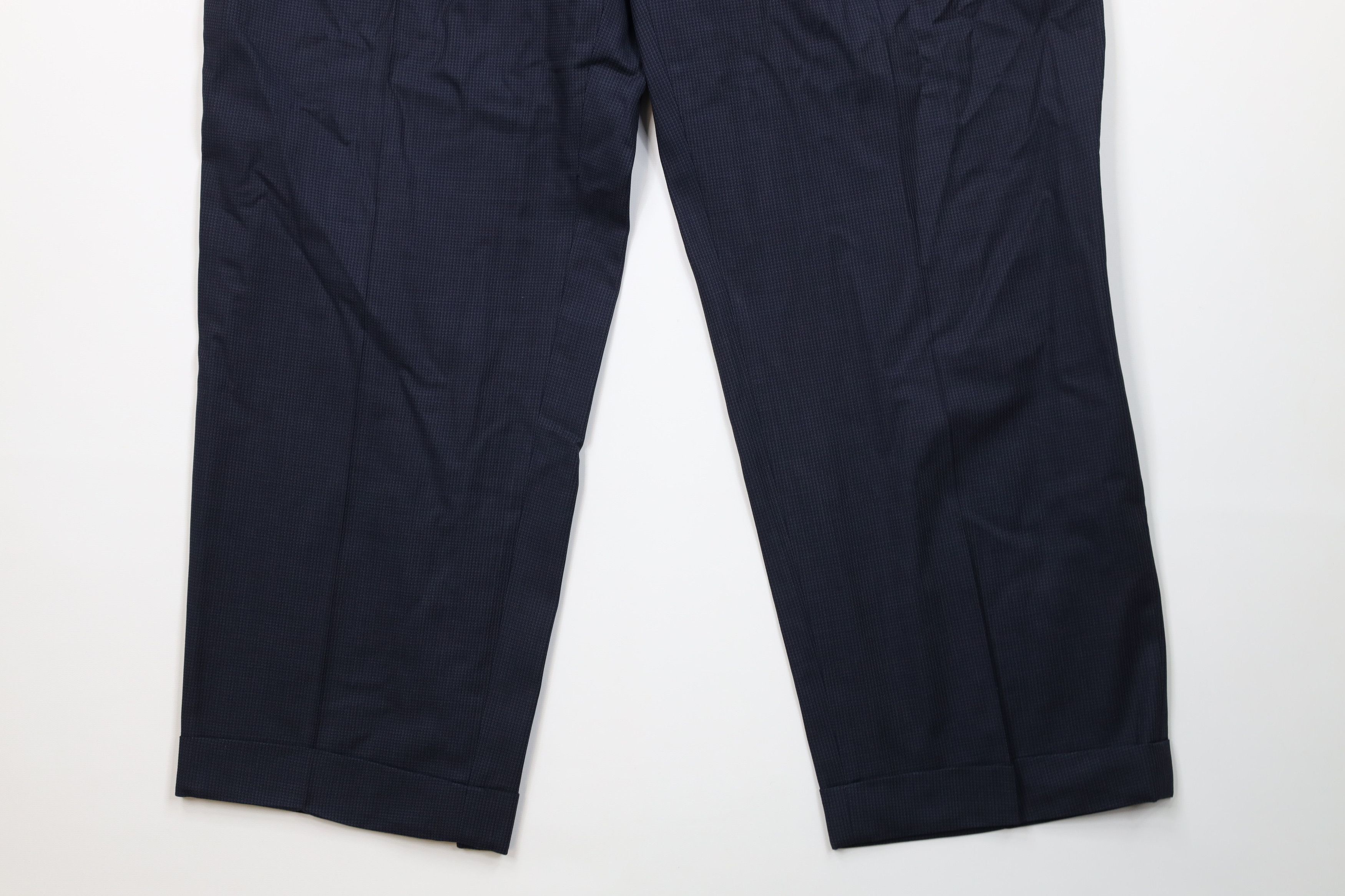 Vintage Vintage 70s Streetwear Pleated Wide Leg Chino Pants USA Size US 38 / EU 54 - 4 Thumbnail