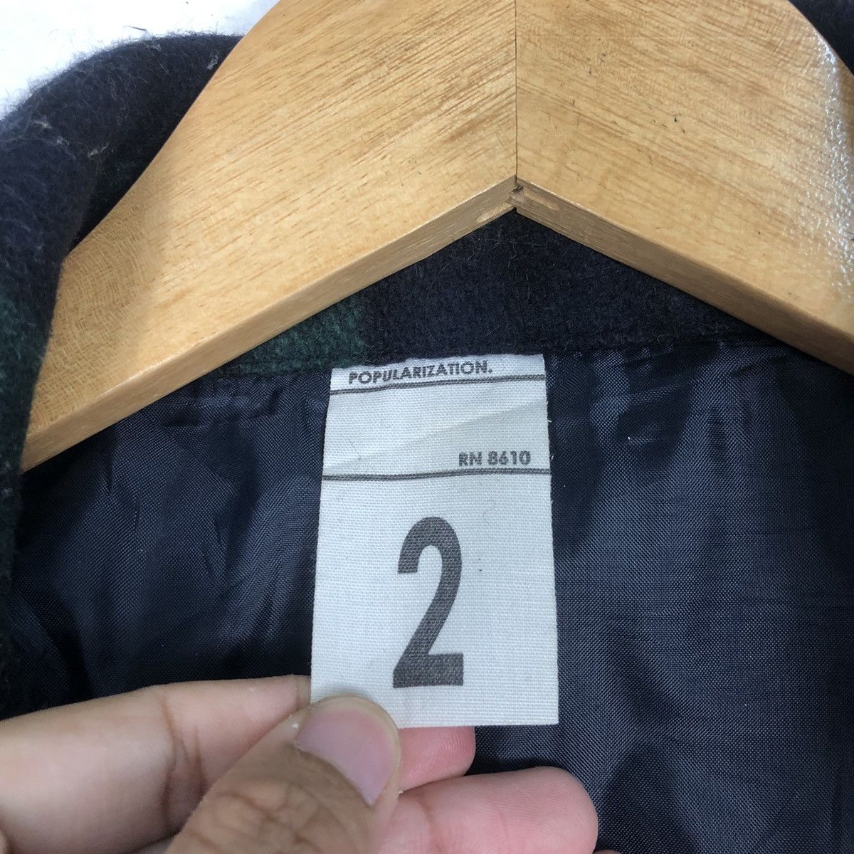 Japanese Brand TARTAN DUFFLE COAT Size M / US 6-8 / IT 42-44 - 15 Thumbnail
