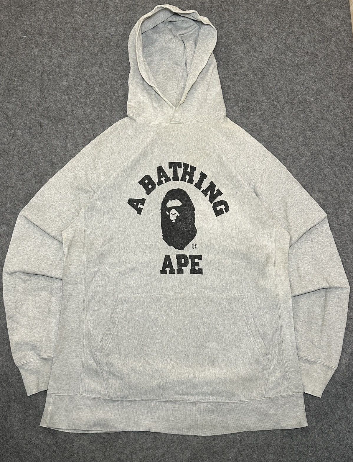 Bape A Bathing Ape Classic College pullover hoodie. Size US L / EU 52-54 / 3 - 1 Thumbnail