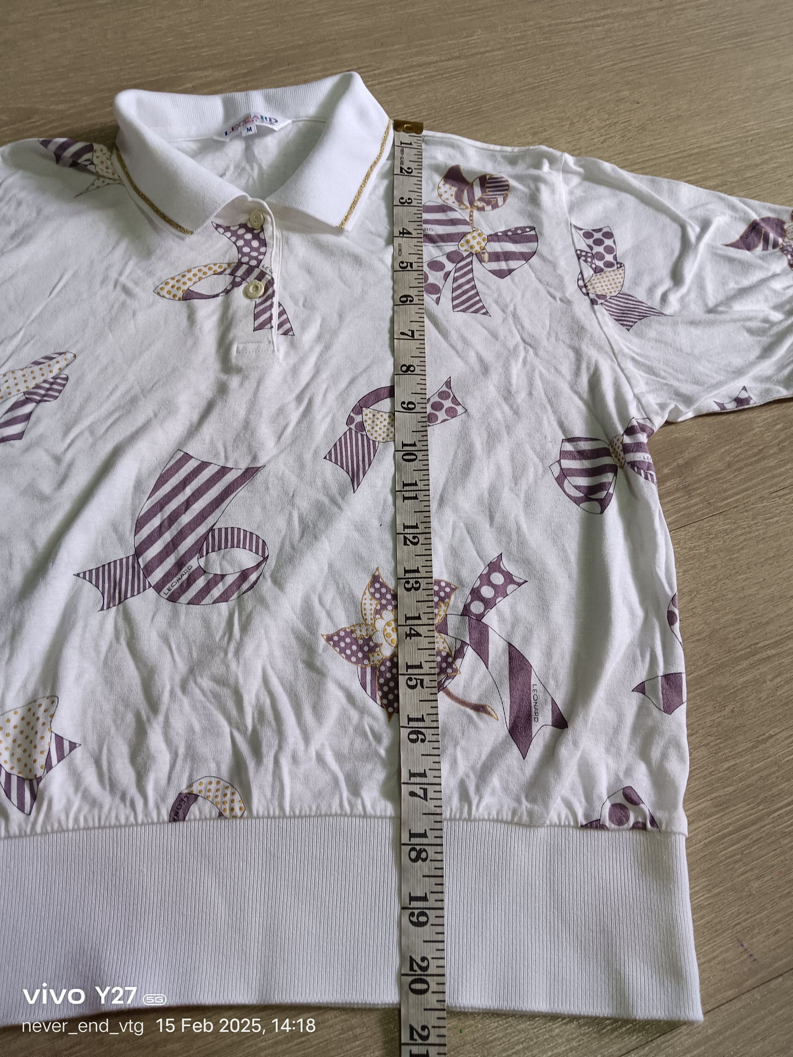 Designer × Leonard Paris × Vintage Vintage Leonard Size M / US 6-8 / IT 42-44 - 8 Thumbnail