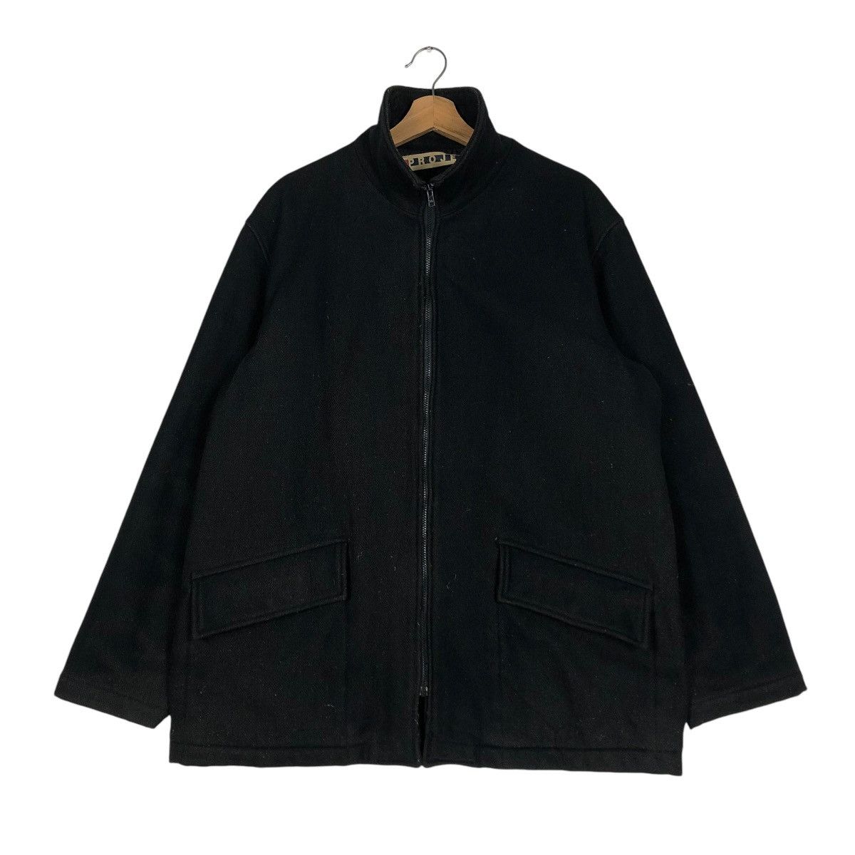 Japanese Brand 🔥HEAVY ZIPPER WOOL JACKET PROJECT ISSEY MIYAKE Size US L / EU 52-54 / 3 - 3 Thumbnail