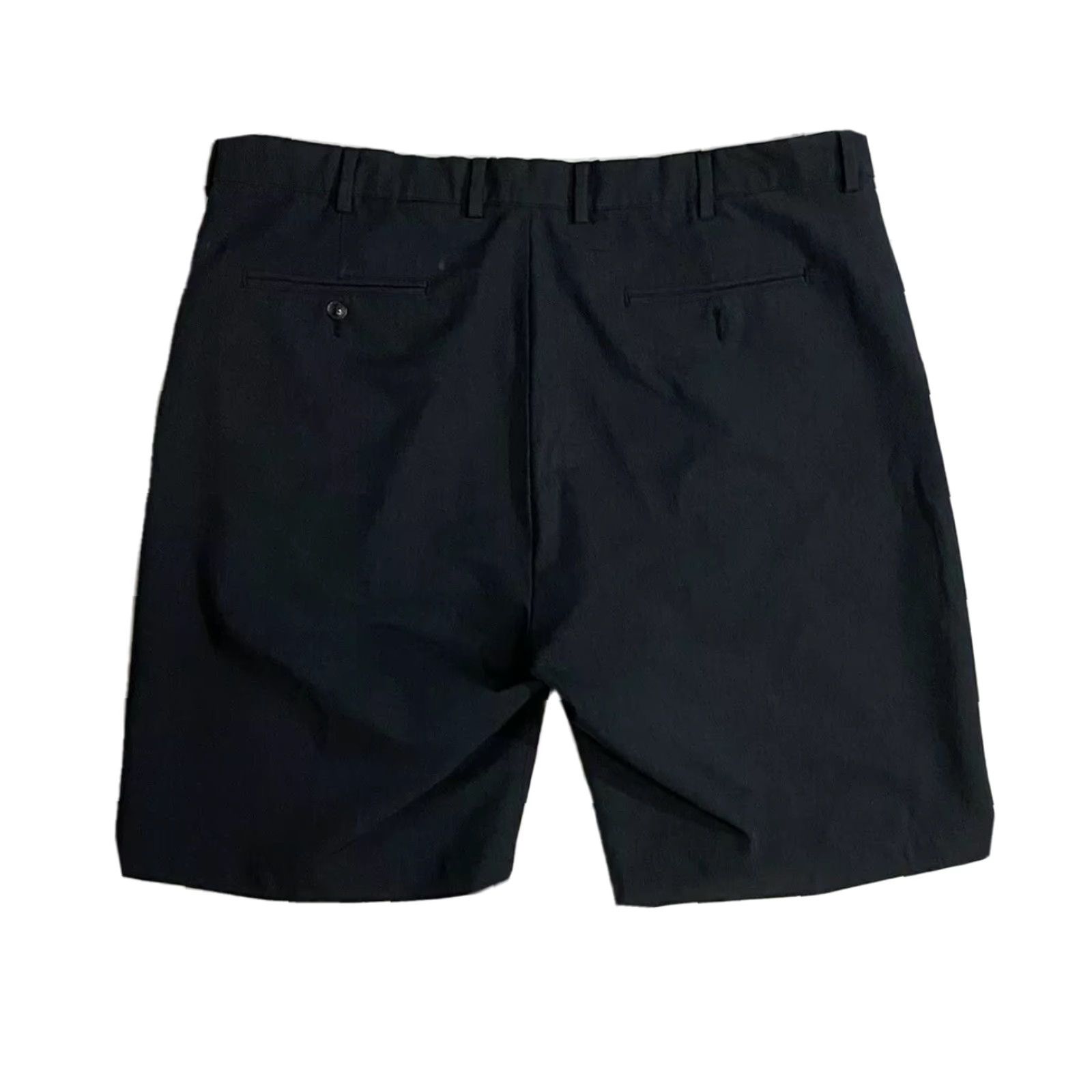 Vintage Greg Norman Men's Flat Front Golf Shorts Black Heather Size 40 Size US 40 / EU 56 - 2 Thumbnail