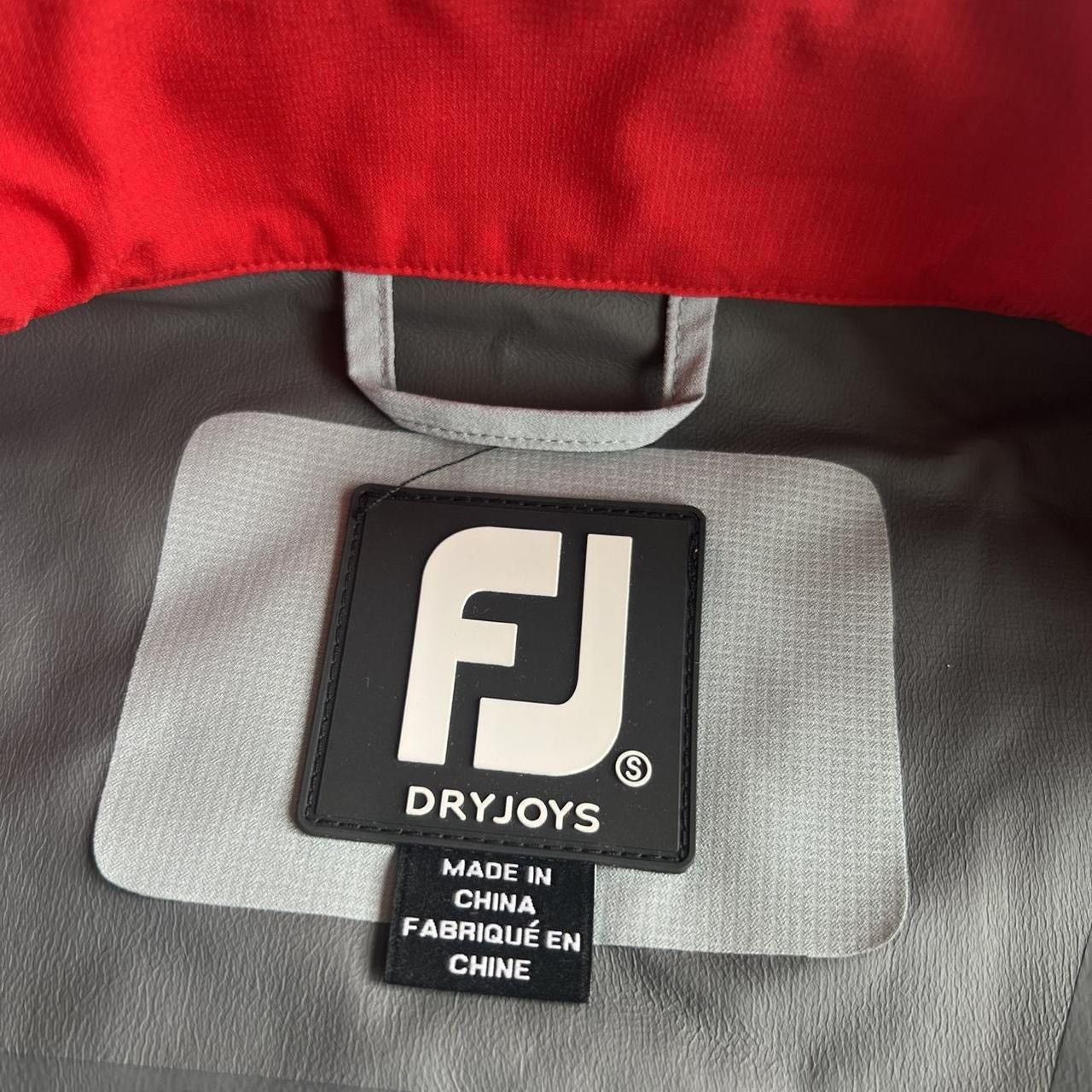 Footjoy Footjoy Golf Jacket Mens S Gray DryJoys Hydrolite Penn State Size US S / EU 44-46 / 1 - 7 Thumbnail