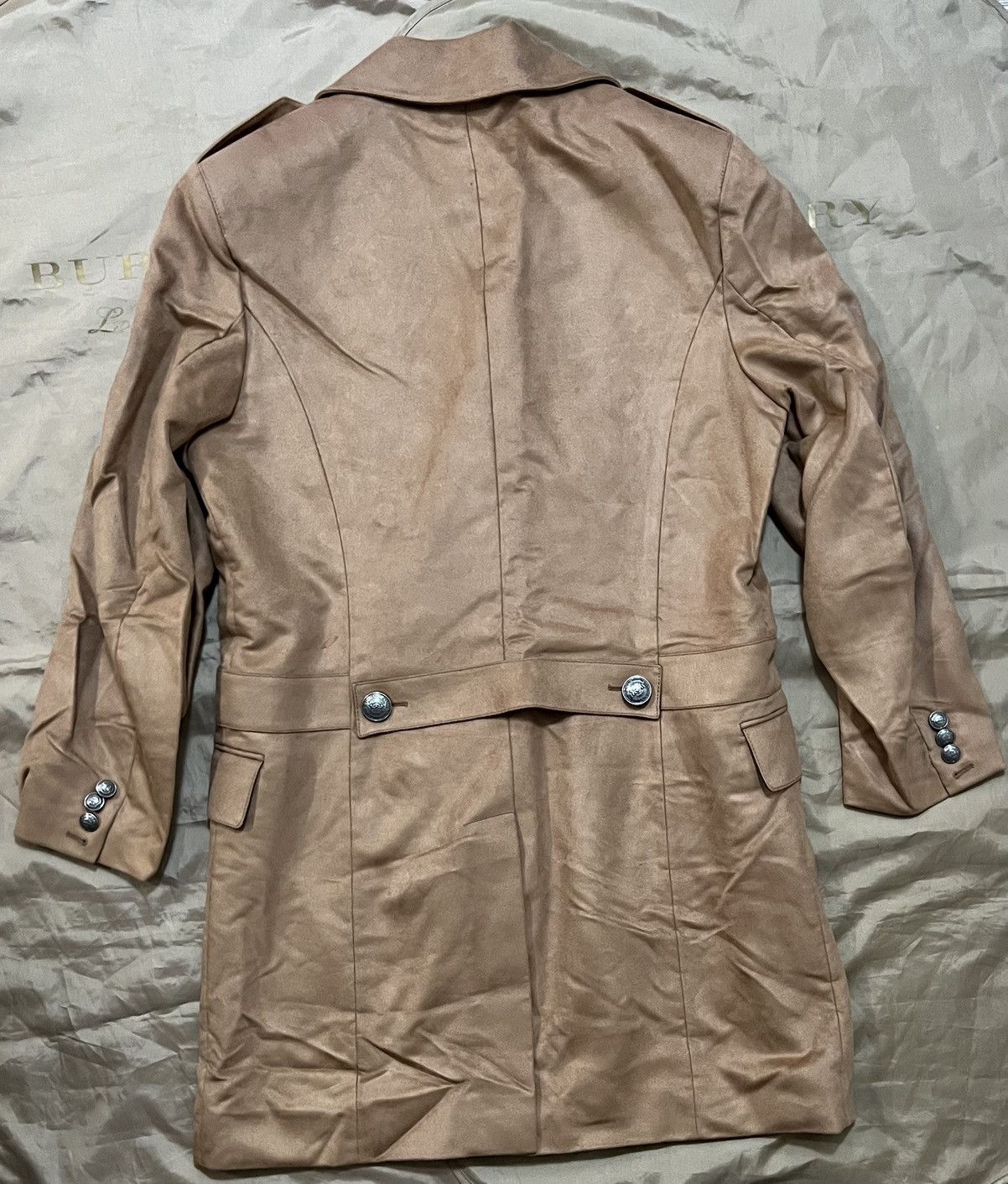 Balmain Balmain - Slim-Fit Double-Breasted Coat - Camel size 54 Size US L / EU 52-54 / 3 - 4 Thumbnail