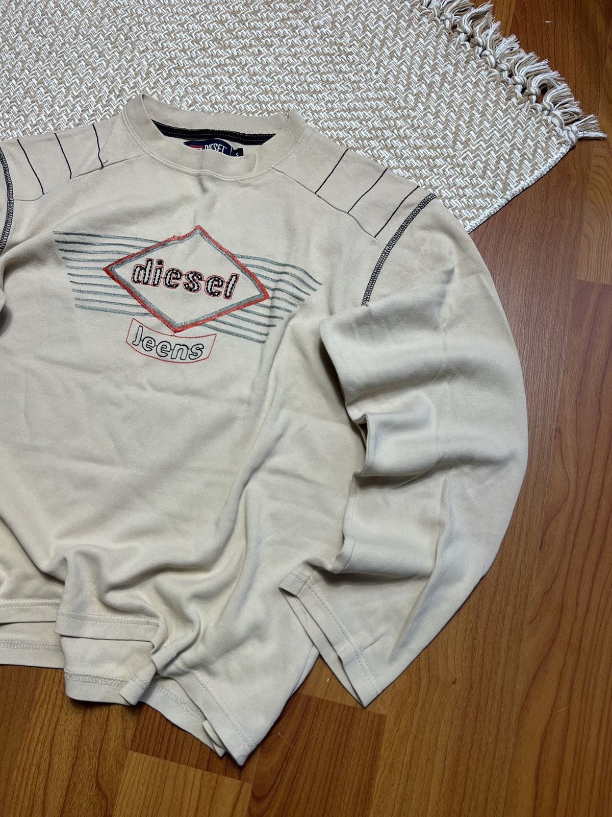 Diesel × Japanese Brand × Vintage Diesel Avan Garde vintage big logo long sleeve Size US S / EU 44-46 / 1 - 3 Thumbnail