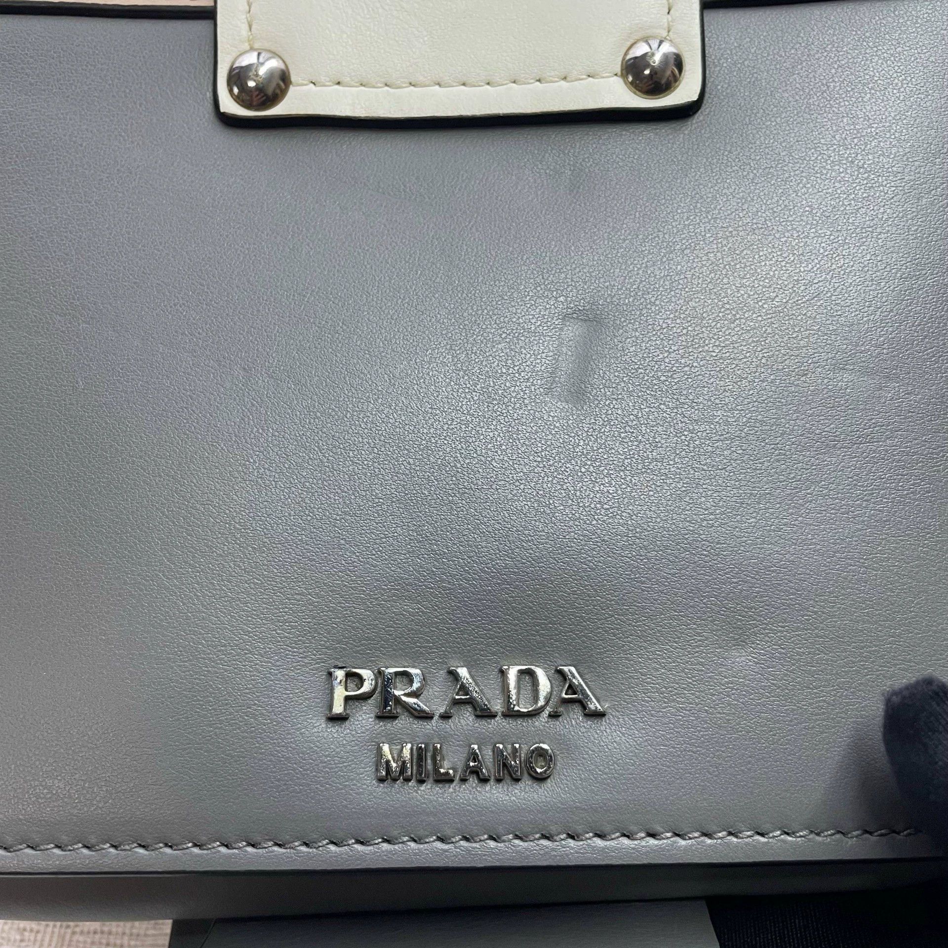 Prada Prada Colorblock Leather Cross Bag Women's 22x14x6 98N Size ONE SIZE - 4 Thumbnail