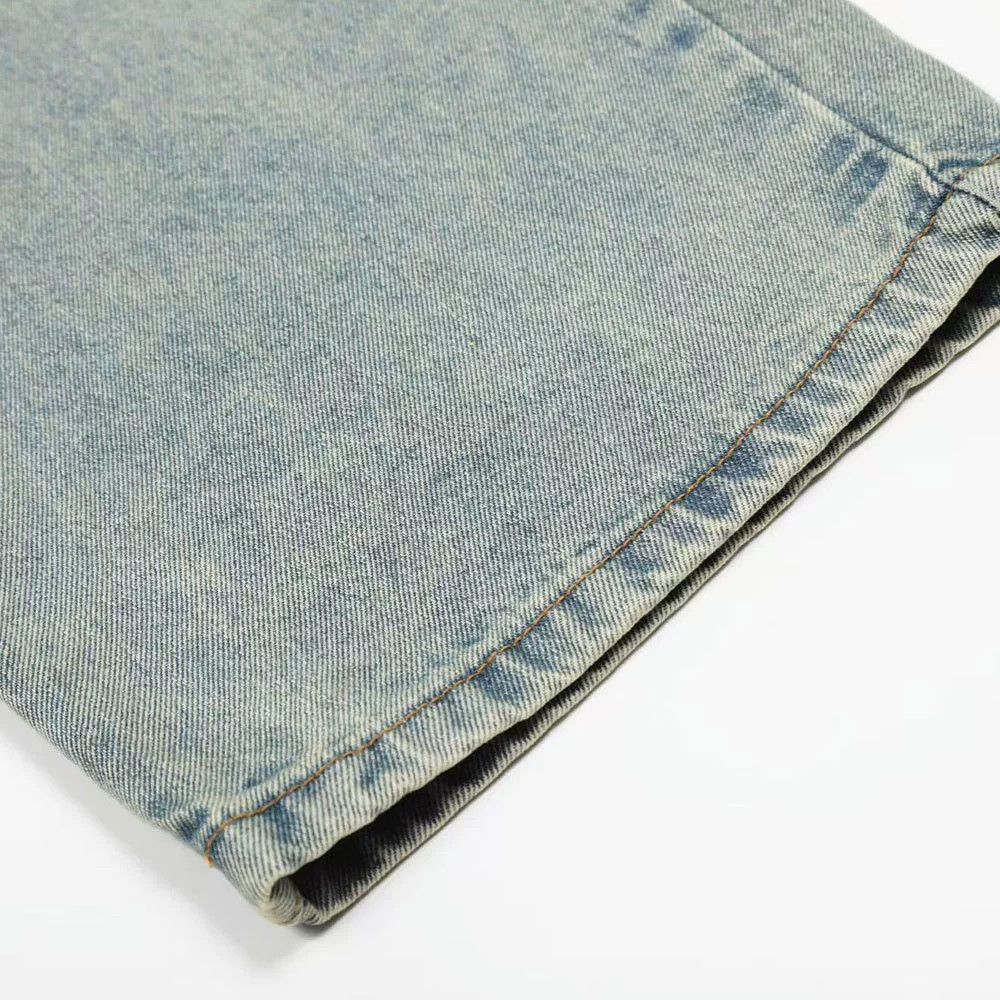 Vintage Men's loose ink-splashed punk distressed dirty jeans Size US 32 / EU 48 - 6 Thumbnail