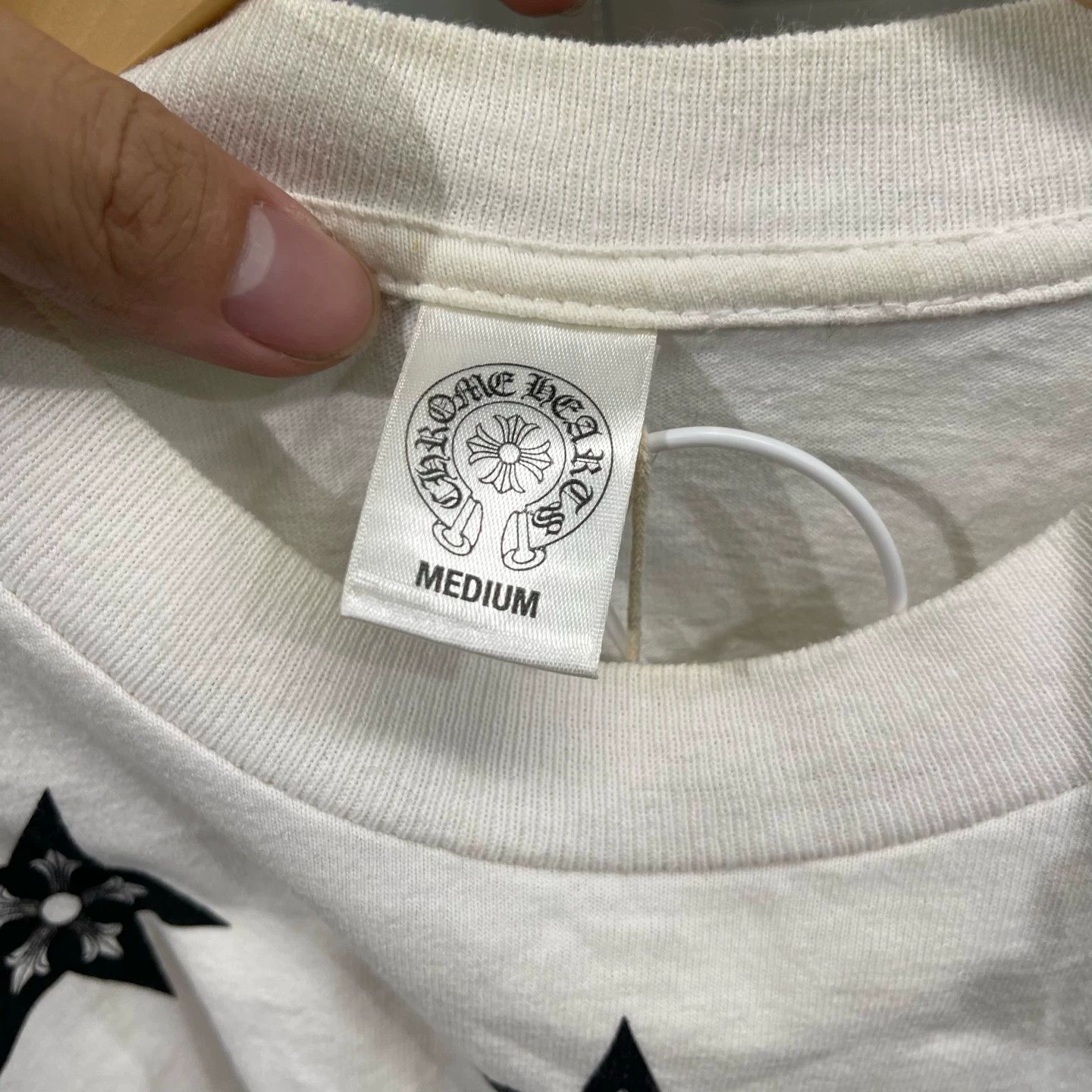 Chrome Hearts Chrome Hearts Star & Sanskrit Print Short Sleeve Tee M Size M / US 6-8 / IT 42-44 - 3 Thumbnail