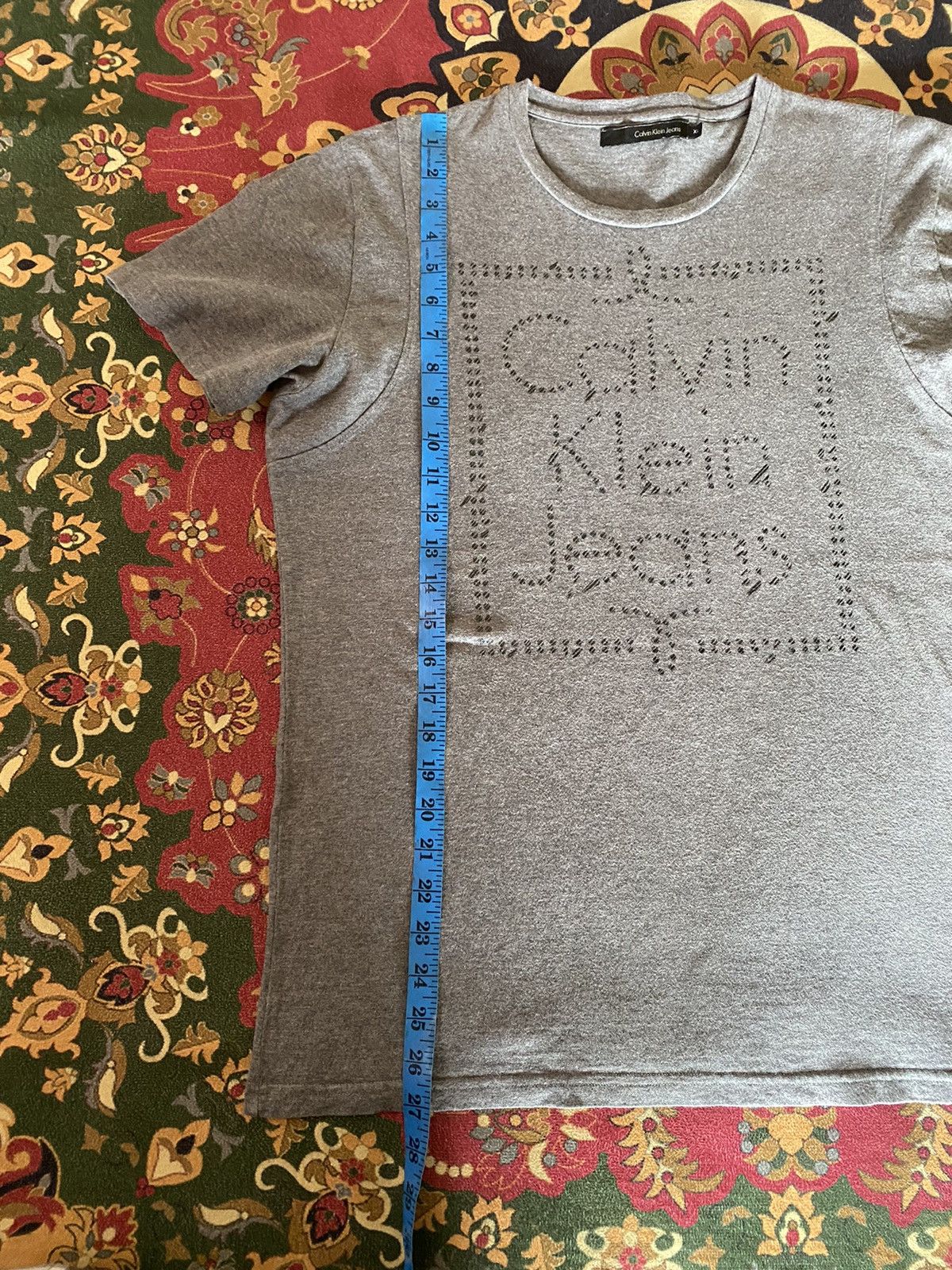Calvin Klein Calvin Klein Jeans Spellout T Shirt Size US M / EU 48-50 / 2 - 10 Thumbnail