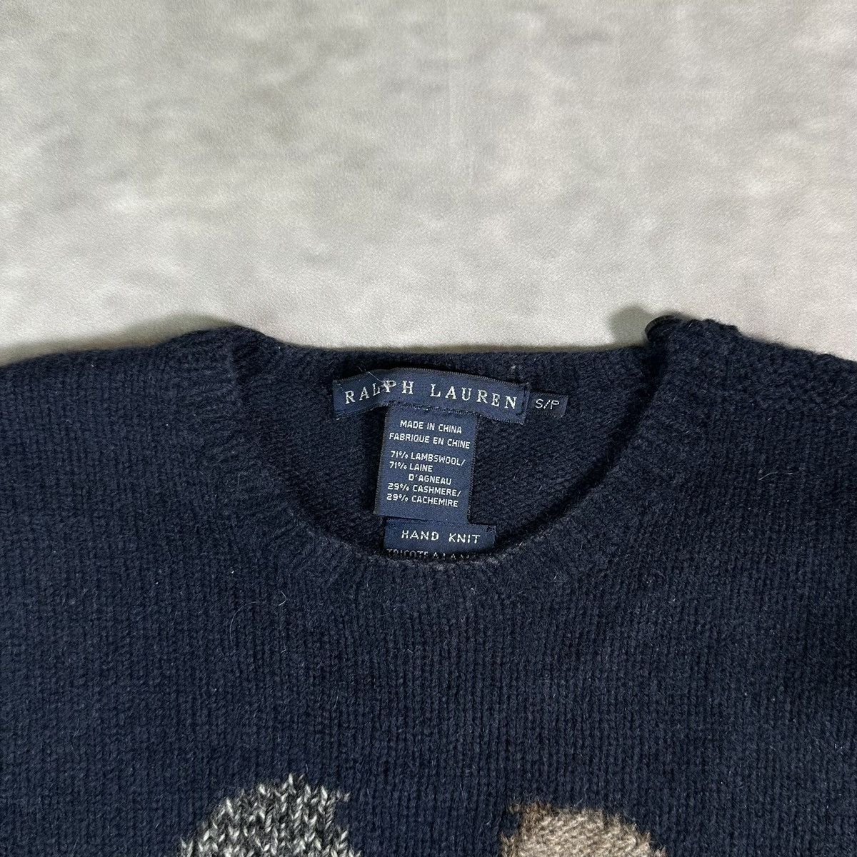 Ralph Lauren Ralph Lauren vintage women’s hand knit wool cashmere sweater Size S / US 4 / IT 40 - 5 Thumbnail