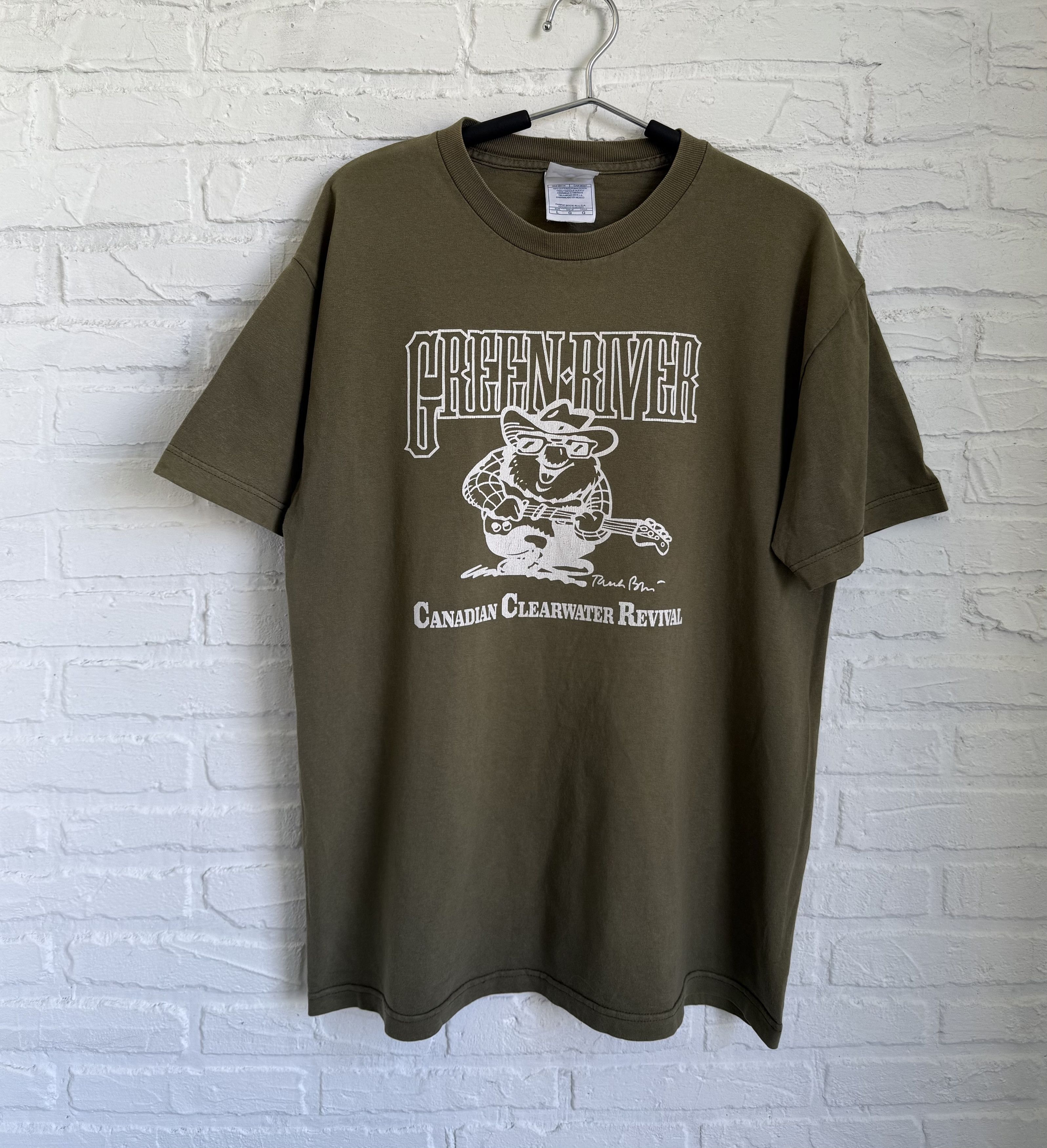 Band Tees × Vintage Vintage Green River 2002 ccr tribute album t-shirt Size US L / EU 52-54 / 3 - 1 Thumbnail