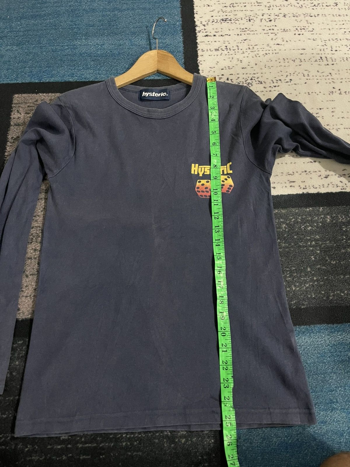 Hysteric Glamour Vintage hysteric glamour dice Longsleeve Tee Size XS / US 0-2 / IT 36-38 - 14 Thumbnail