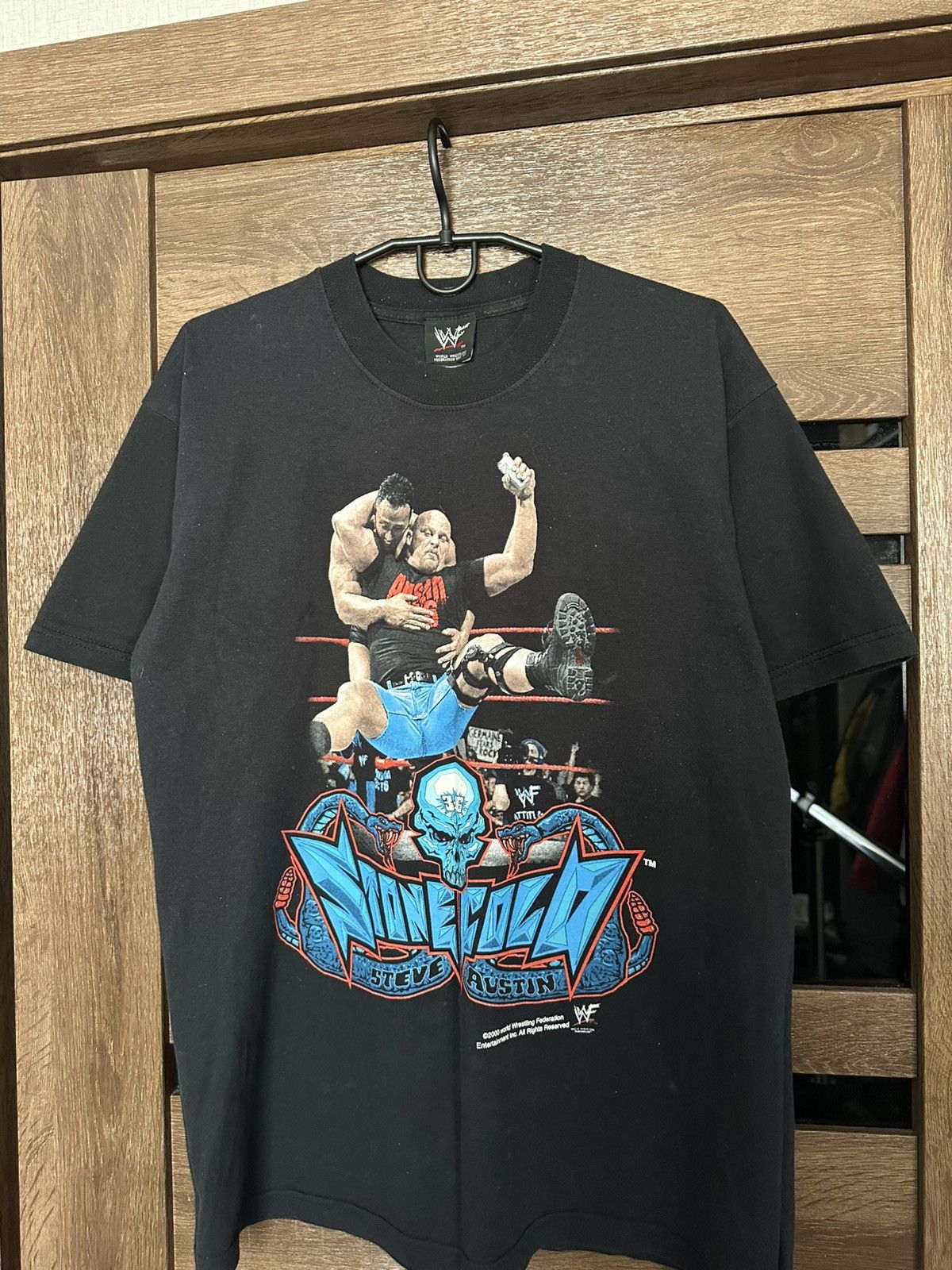 WWF 2000 Steve Austin Stone Cold WWF Vintage T-Shirt Tee Size US M / EU 48-50 / 2 - 5 Thumbnail