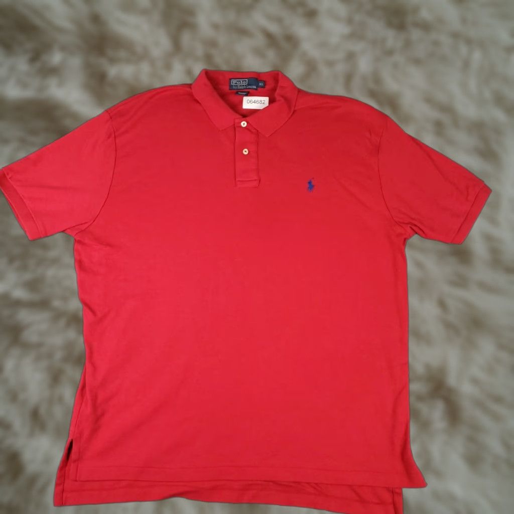 Ralph Lauren Ralph Lauren Polo Shirt Adult XL Red Polo Shirt Mens Size US XL / EU 56 / 4 - 1 Thumbnail
