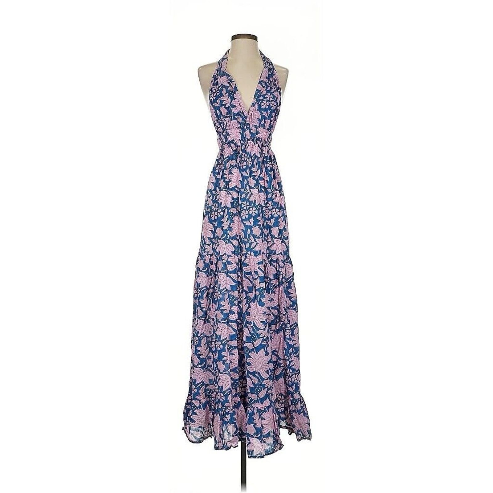 Designer HANNAH ARTWEAR Chloe Floral Cross Back Maxi Designer 2 US M Size M / US 6-8 / IT 42-44 - 2 Thumbnail