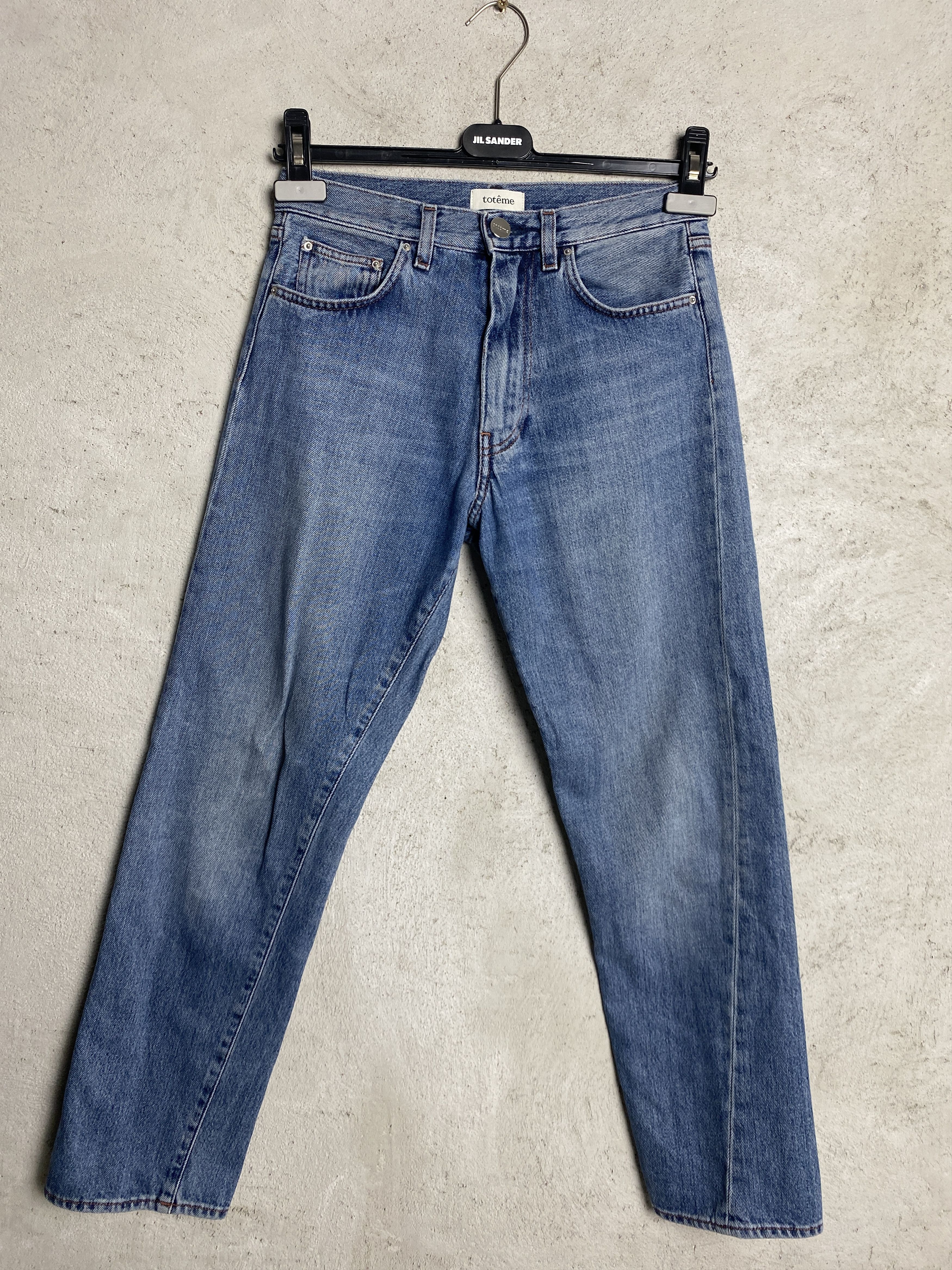 Toteme Toteme Twisted Seam Denim jeans pants Size 24" / US 00 / IT 34 - 1 Thumbnail
