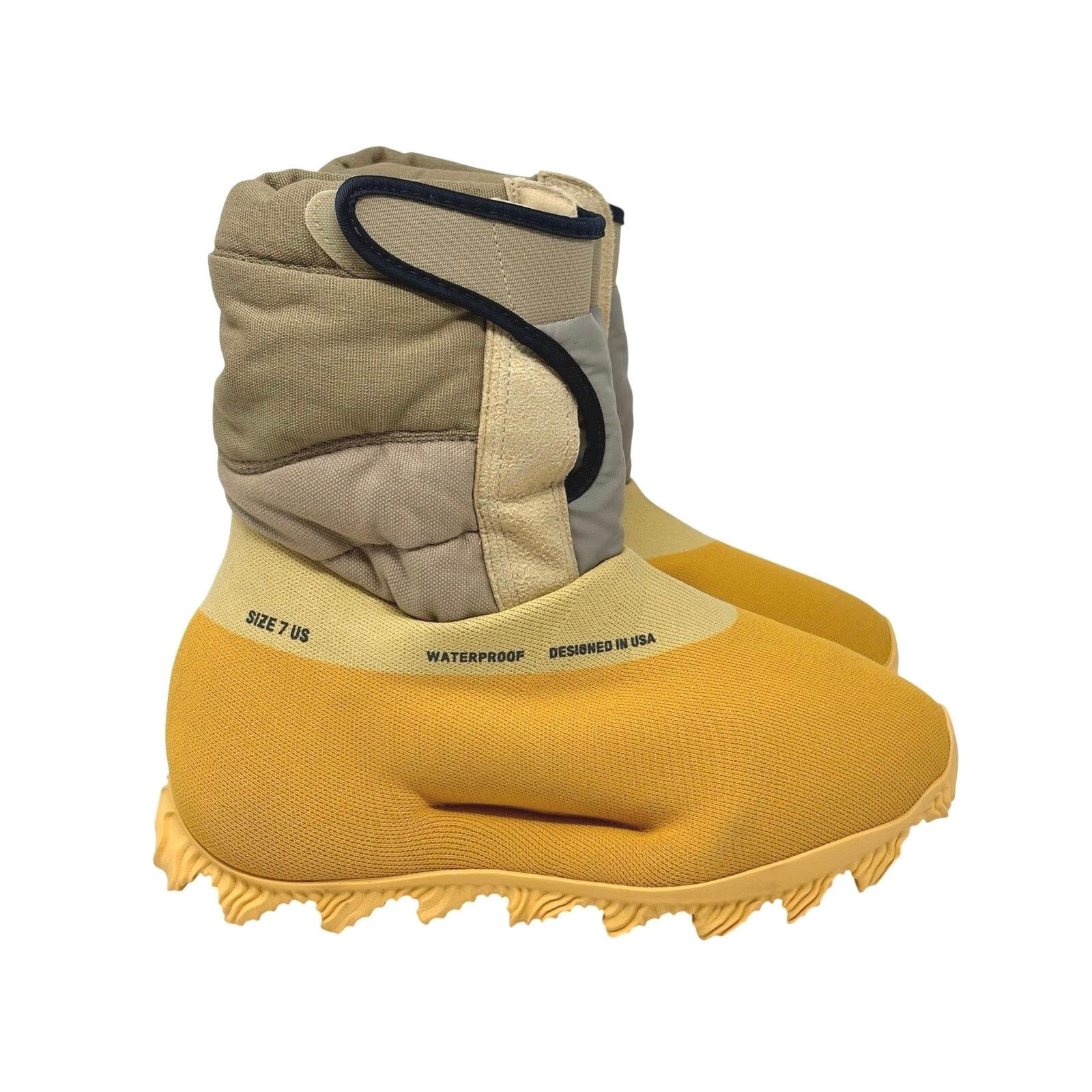 Adidas Adidas x Yeezy Knit Runner Boot 'Sulfur’ Size US 7 / EU 40 - 1 Thumbnail