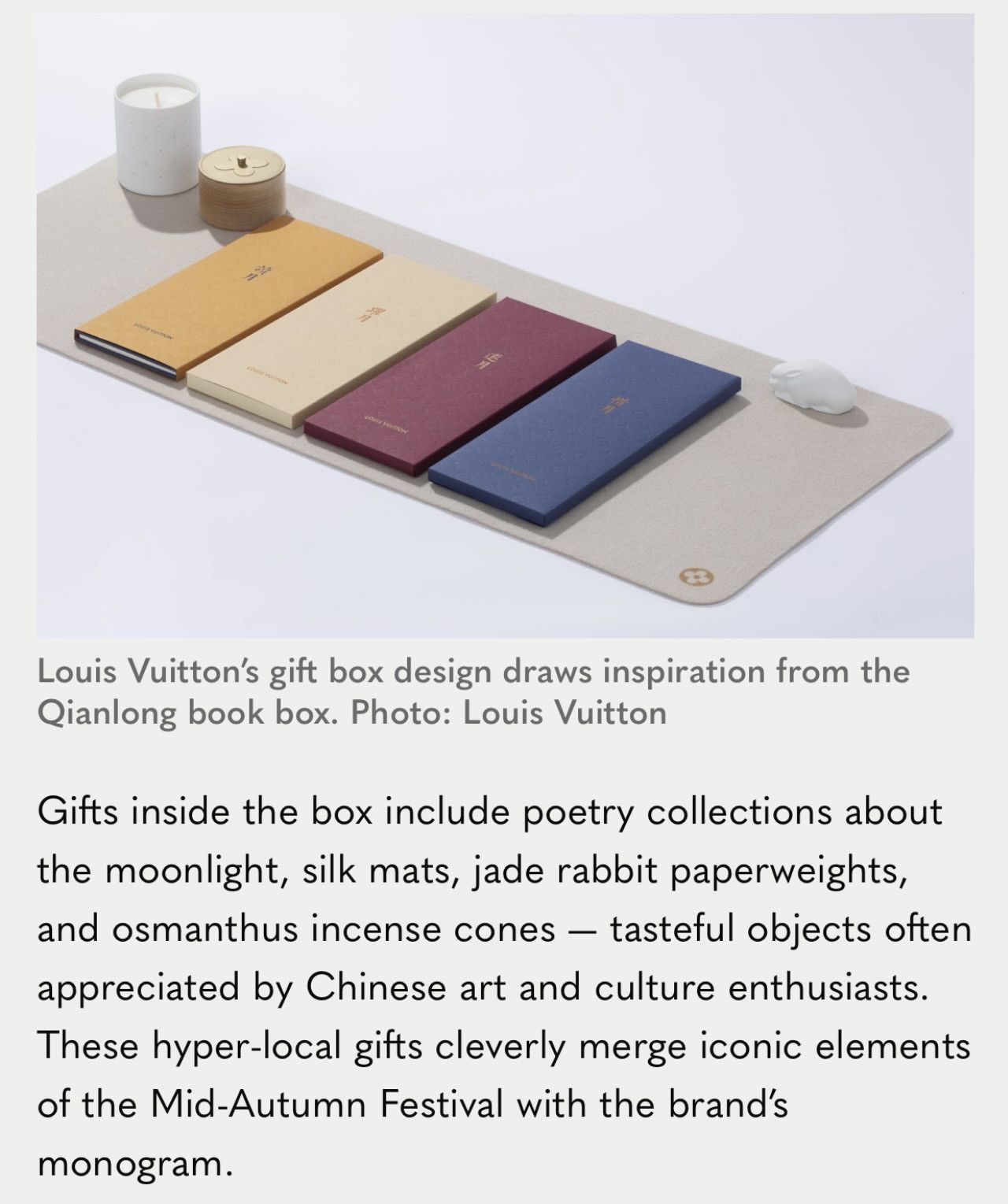 Louis Vuitton 🔥 Rare! Louis Vuitton Chinese poem Candle Set jewelry box Size ONE SIZE - 5 Thumbnail