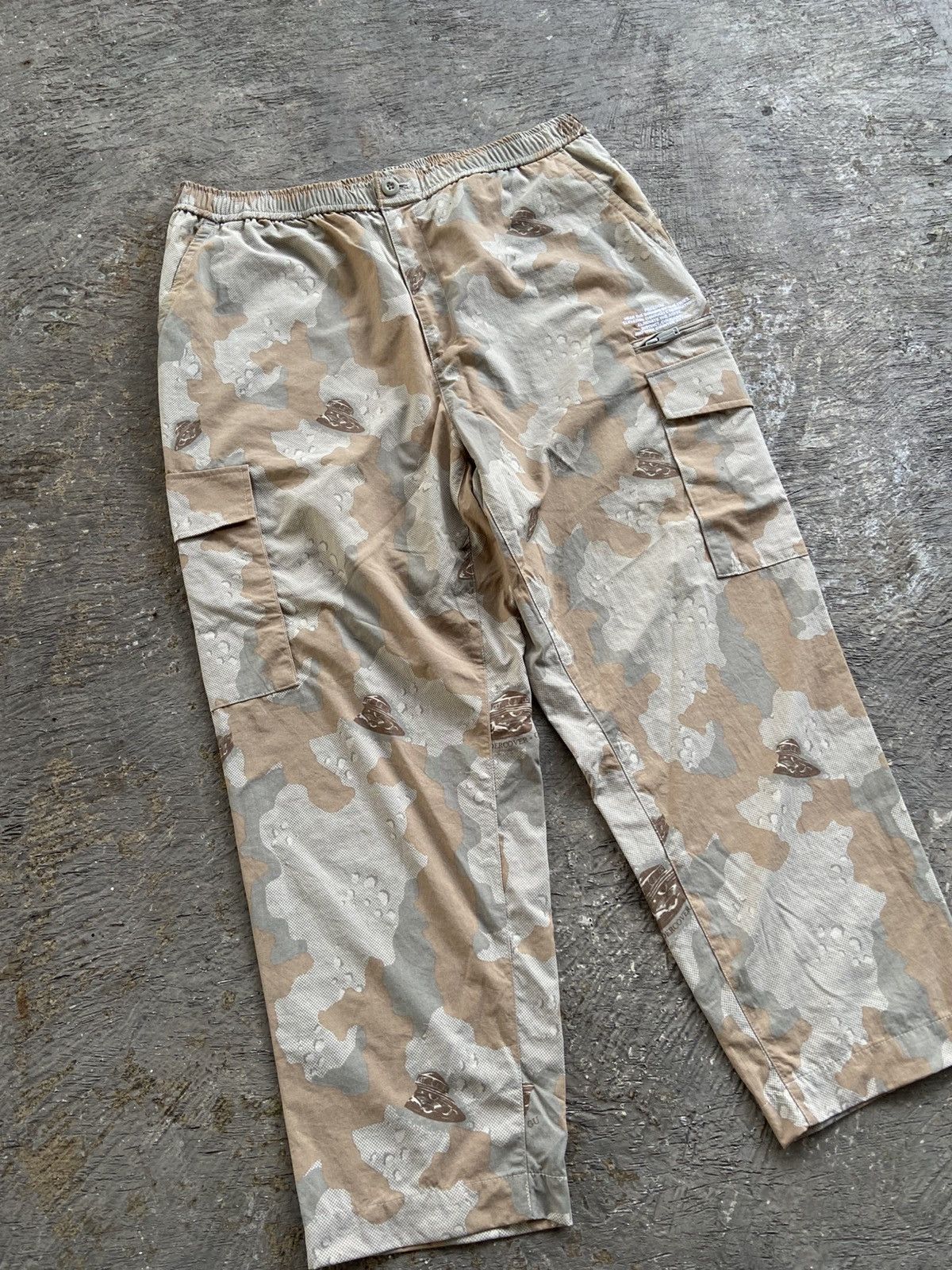 GU × Undercover GU x Undercover - Cargo Camo Track Pants Size US 36 / EU 52 - 2 Thumbnail