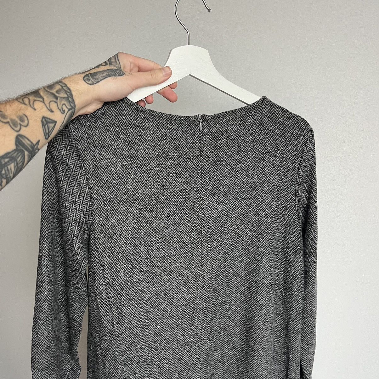 Weekend Max Mara Weekend Max Mara Gray Dress Size L / US 10 / IT 46 - 6 Thumbnail