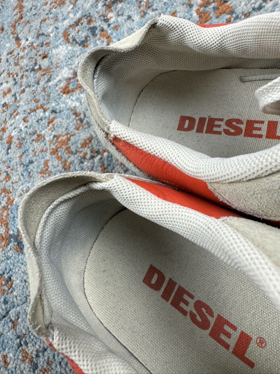 Diesel × Vintage Vintage 2000s Diesel low profile leather suede sneakers Size US 8 / IT 38 - 19 Thumbnail