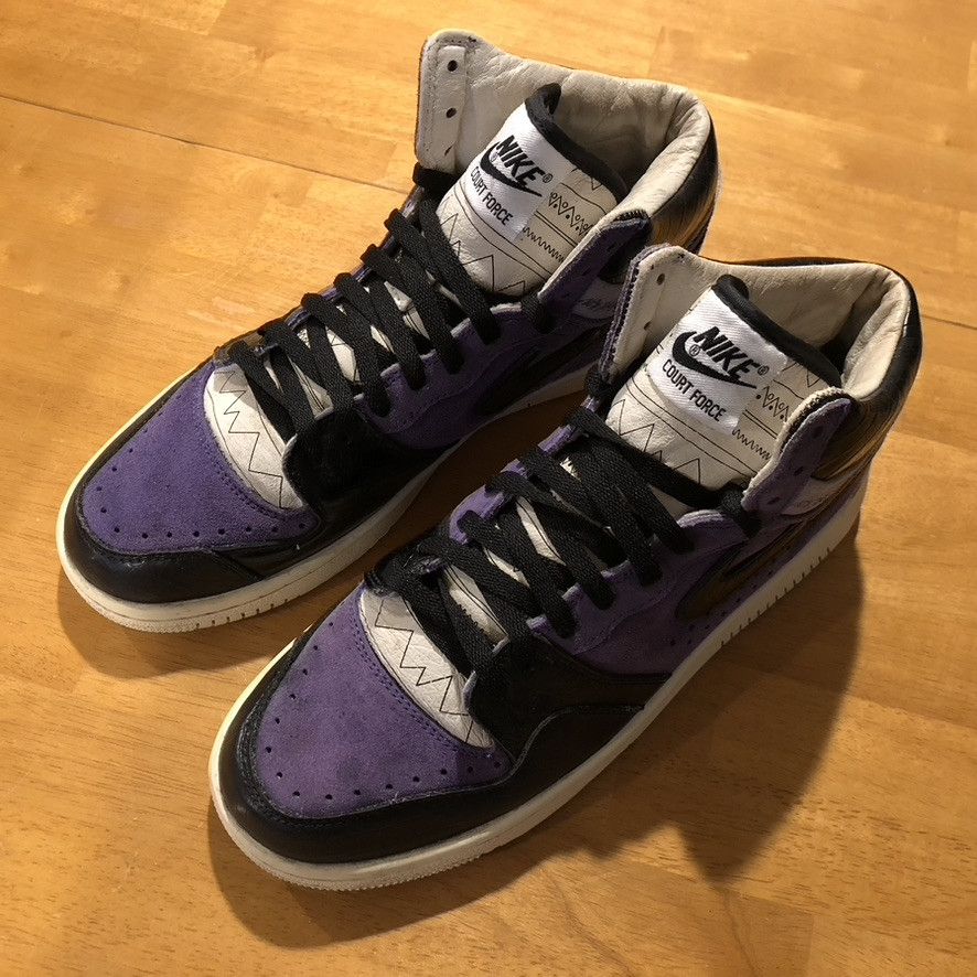 Nike × Stussy 2005 Stussy Nike Court Force Purple Size 9.5 US Men's Size US 9.5 / EU 42-43 - 5 Thumbnail
