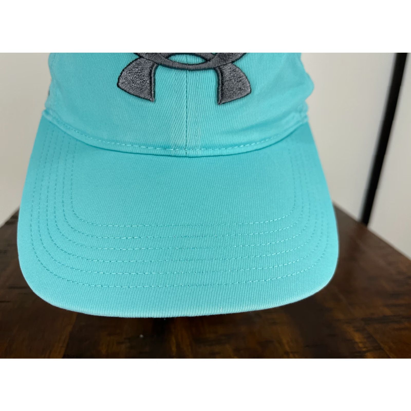 Under Armour Under Armour Golf Hat Cap Strap Back Mens One Size Blue Cotton Polyester Blend Size ONE SIZE - 3 Thumbnail