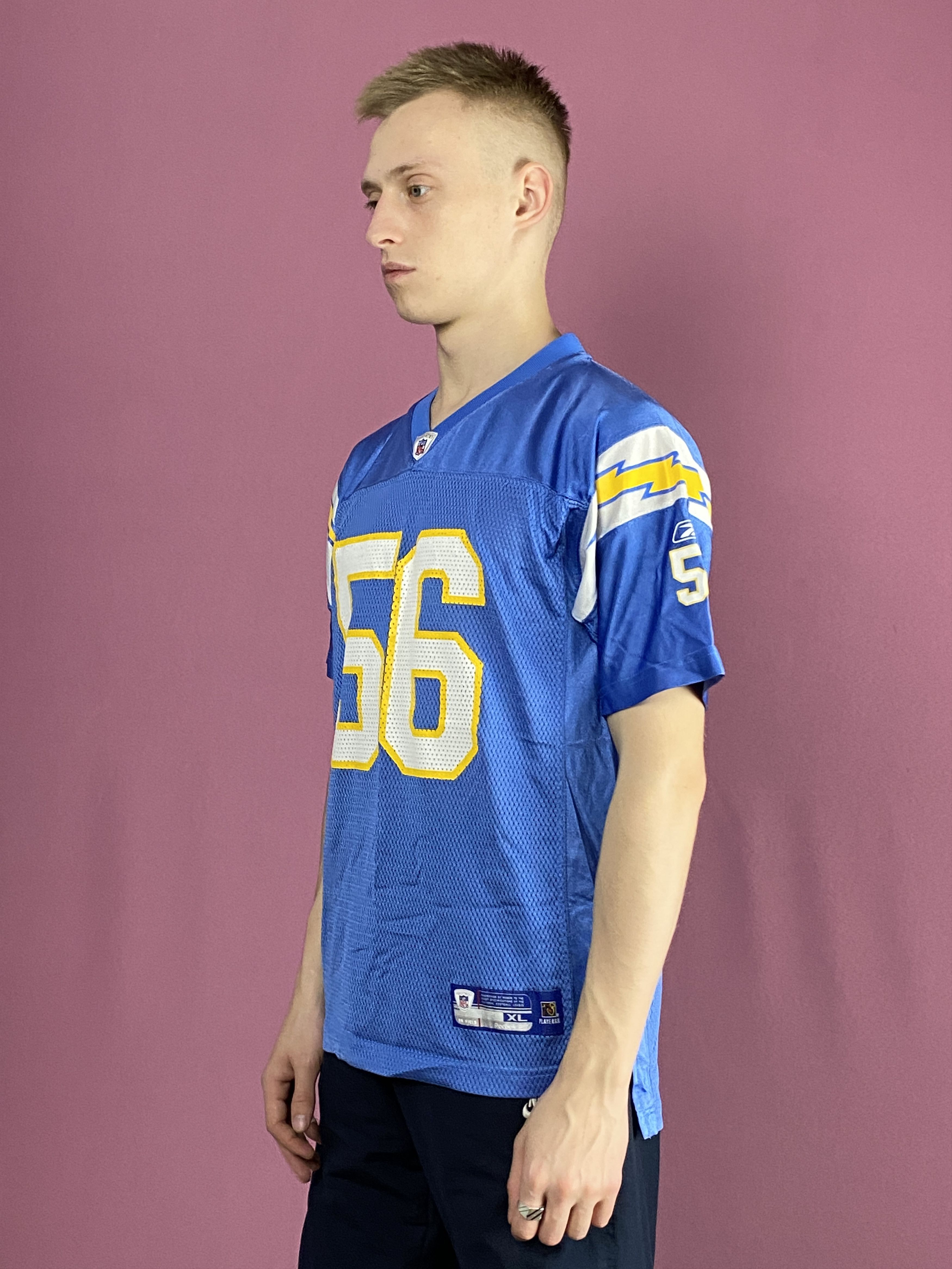 Reebok Shawne Merriman Reebok NFL Youth Jersey T-Shirt - XL Size US S / EU 44-46 / 1 - 2 Thumbnail