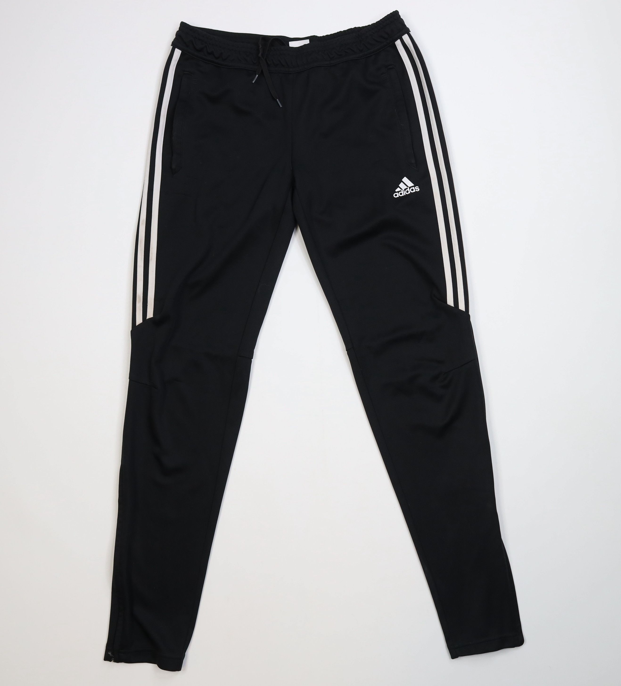 Adidas Vintage Y2K Adidas Tapered Leg Soccer Warm Up Pants Black Size US 34 / EU 50 - 1 Thumbnail